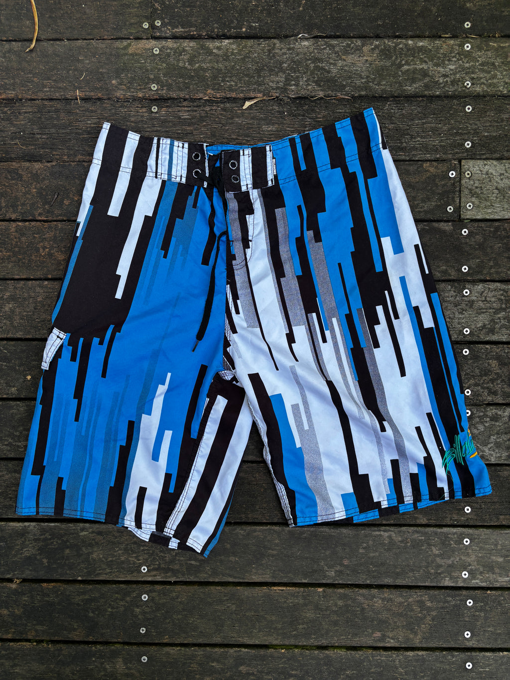 Y2K Billabong Board Shorts Size 34 Blue