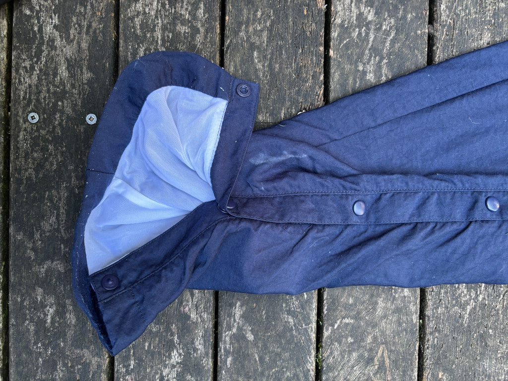90's Nike Tearaway Track Pants Size L Navy