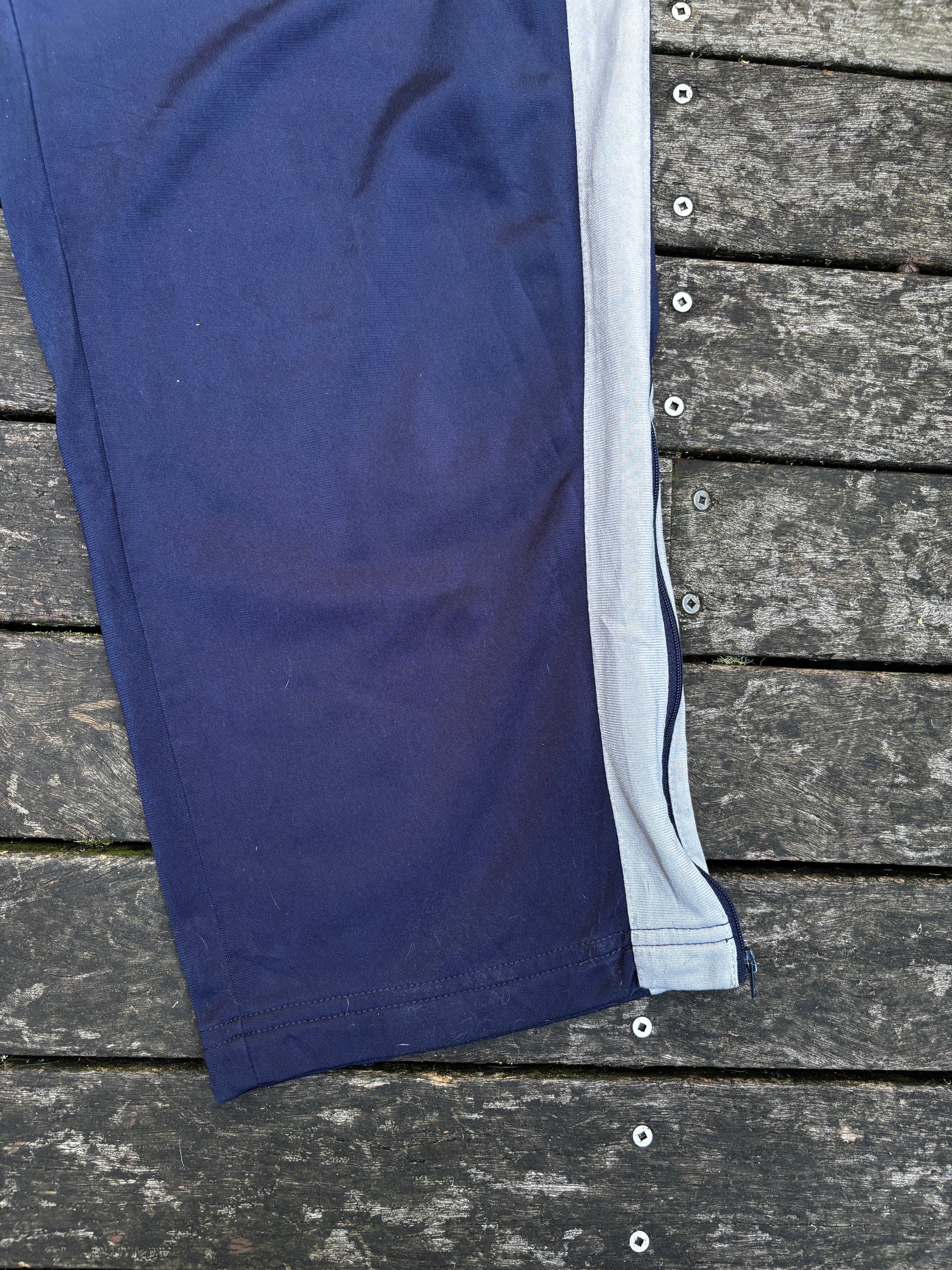 Vintage Nike Track Pants Size XXL Navy Grey