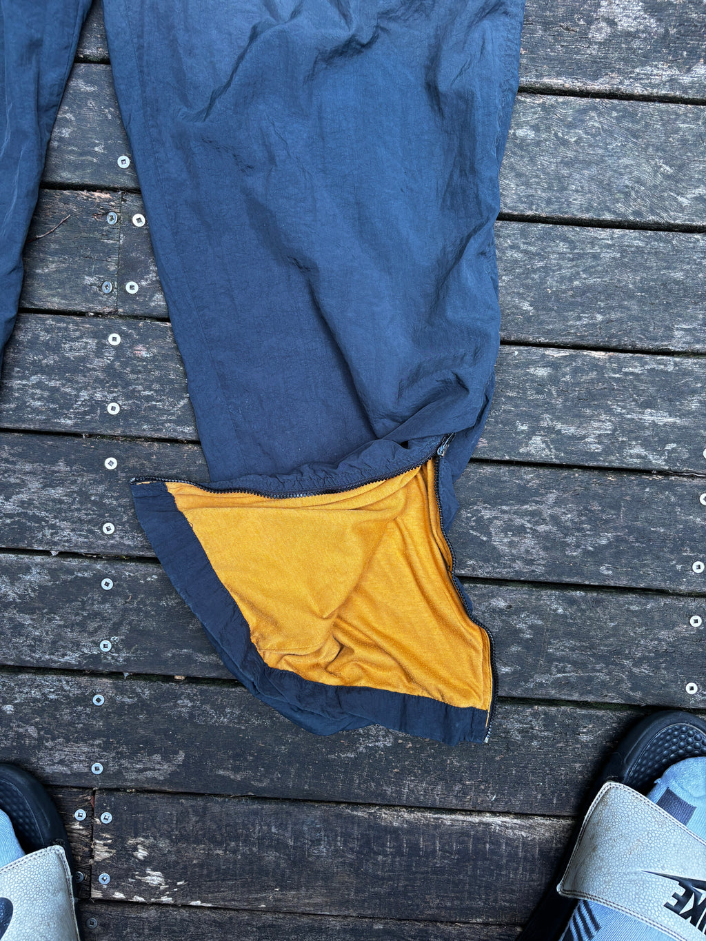 Vintage Air Jordan Nike Track Pants Size L 90's Jumpman tag