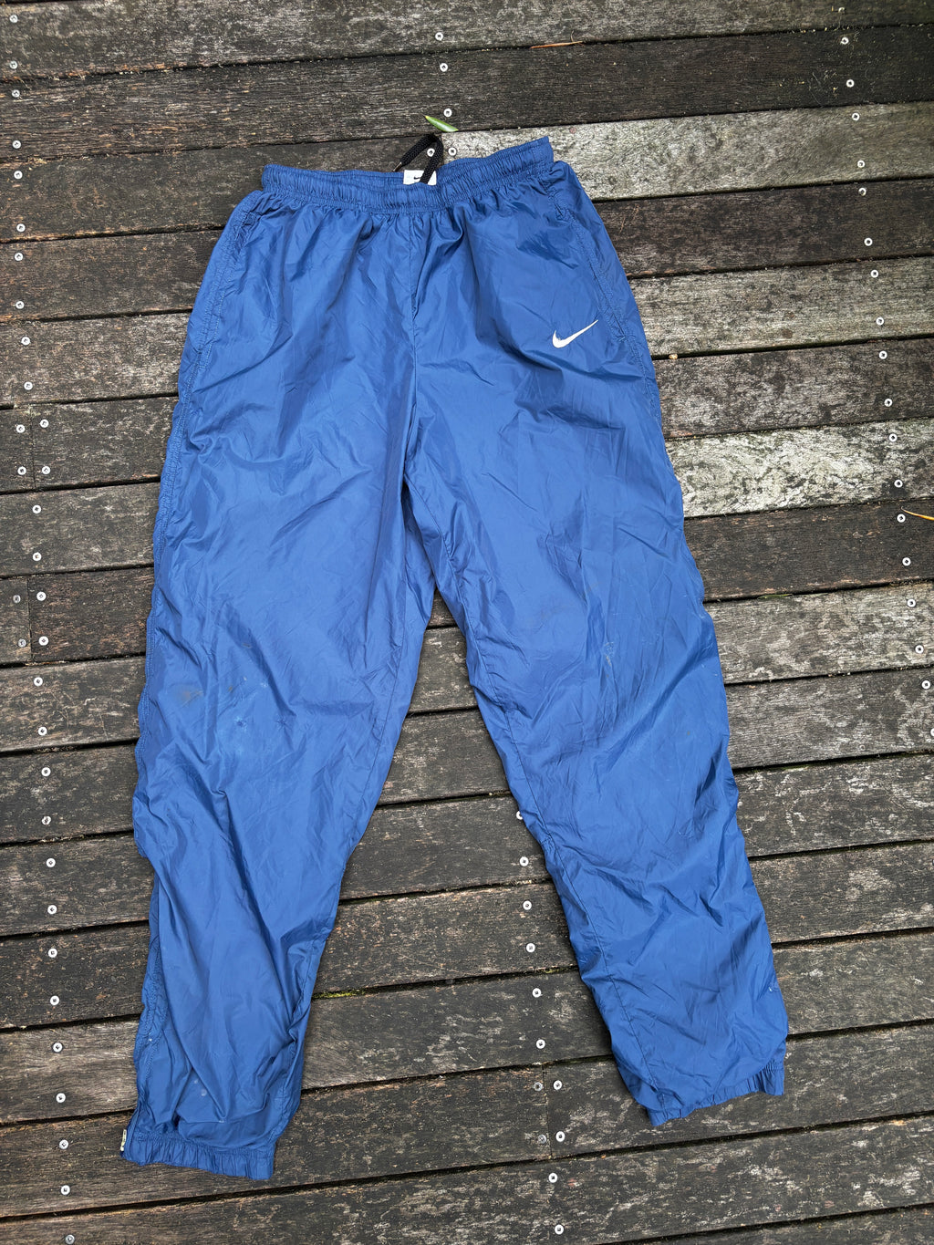 Vintage 90's Nike Track Pants Everyday Wear Size S Nylon