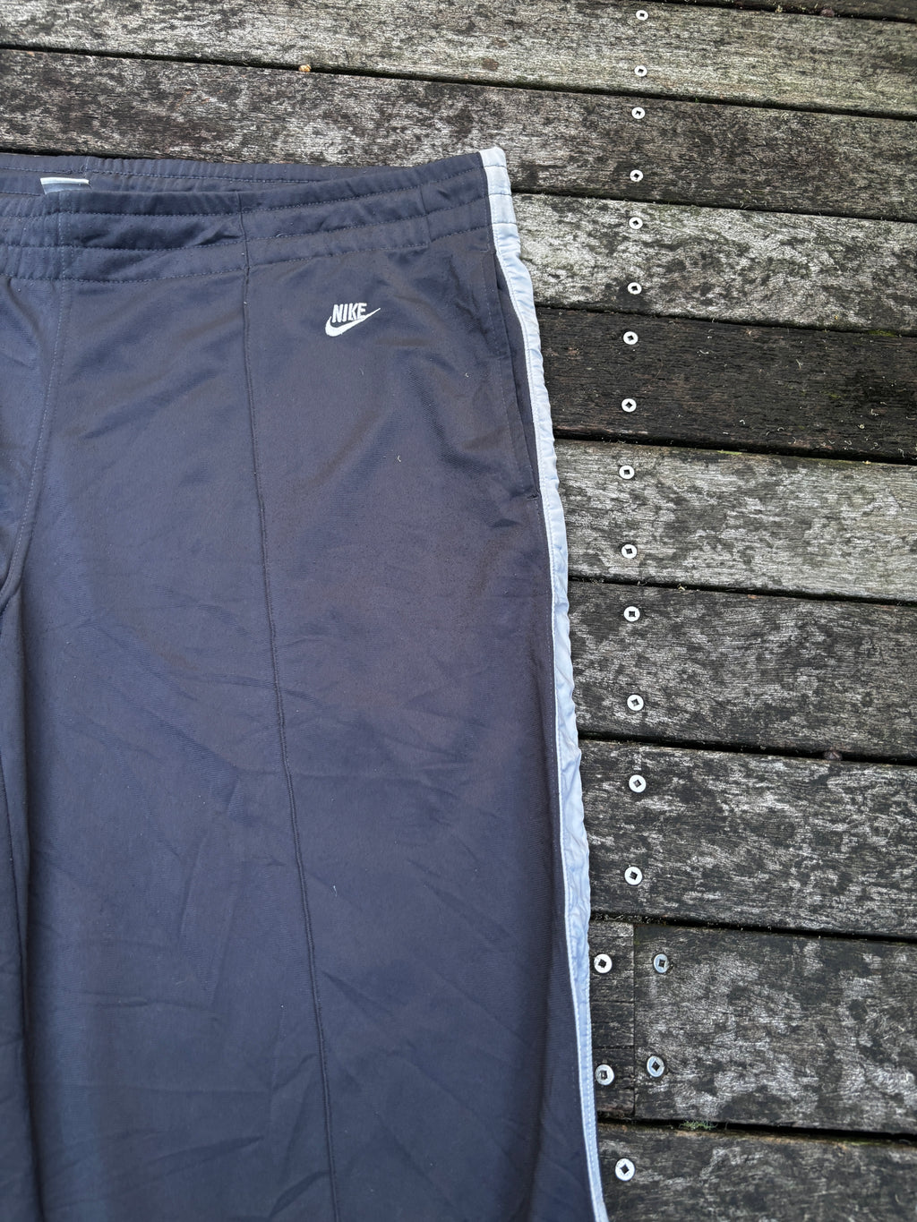 Vintage Y2K Nike Grey Track Pants Size XL