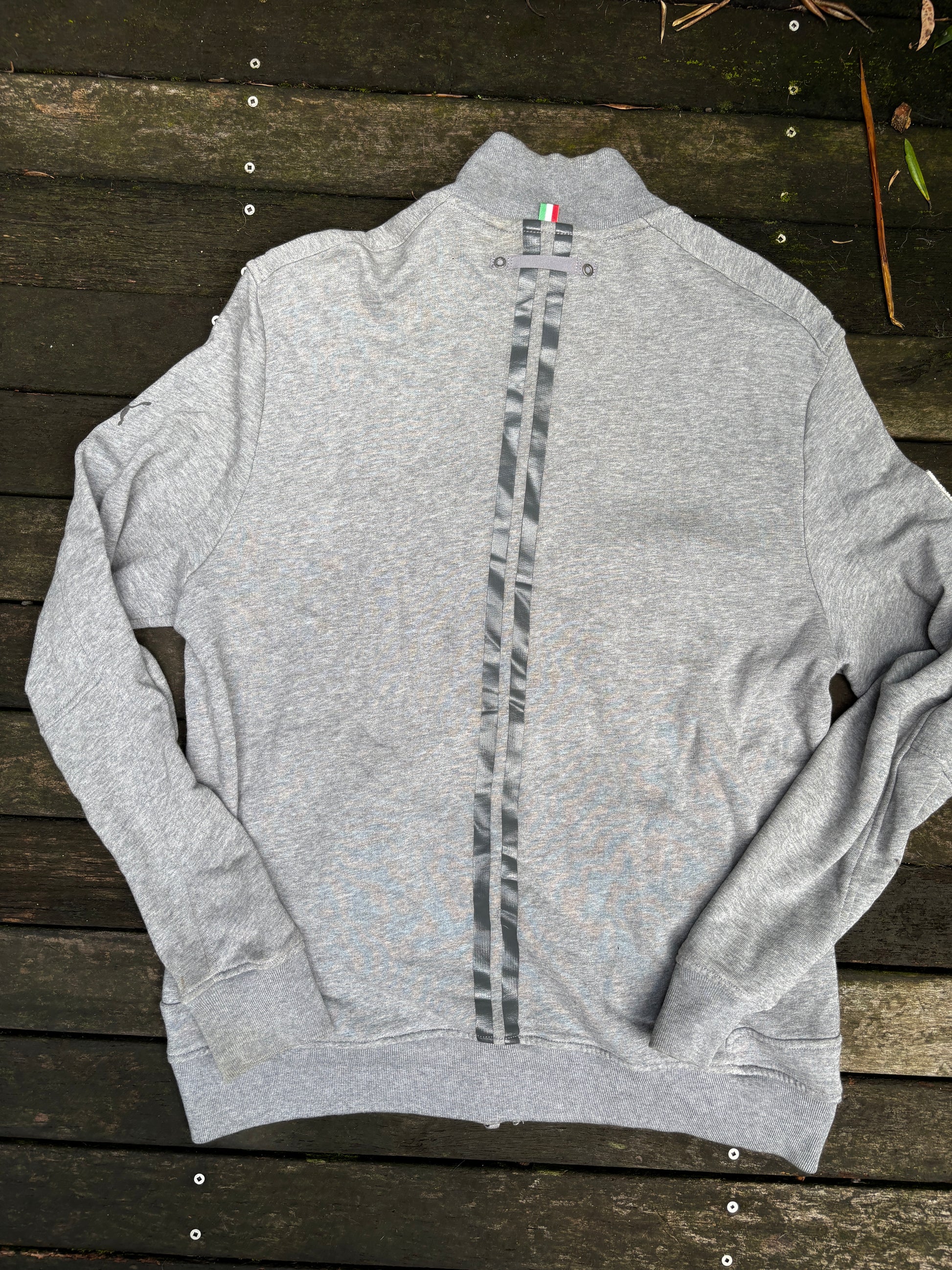 Y2K Ferrari x Puma Jacket Size L Grey
