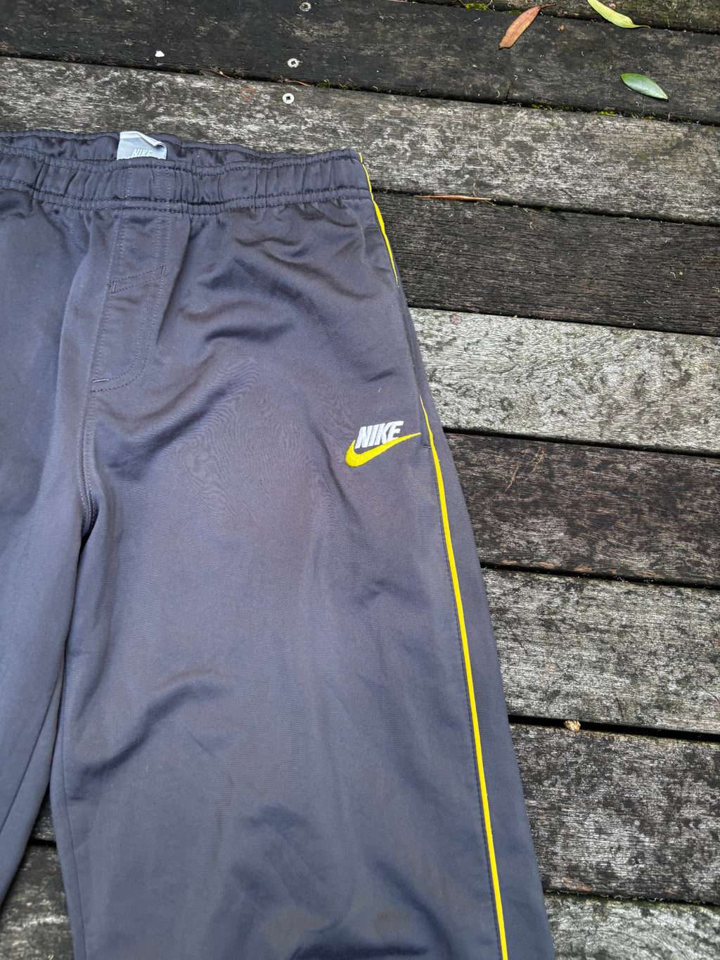 Vintage Grey Tag Bungee Cuff Nike Track Pants Size S