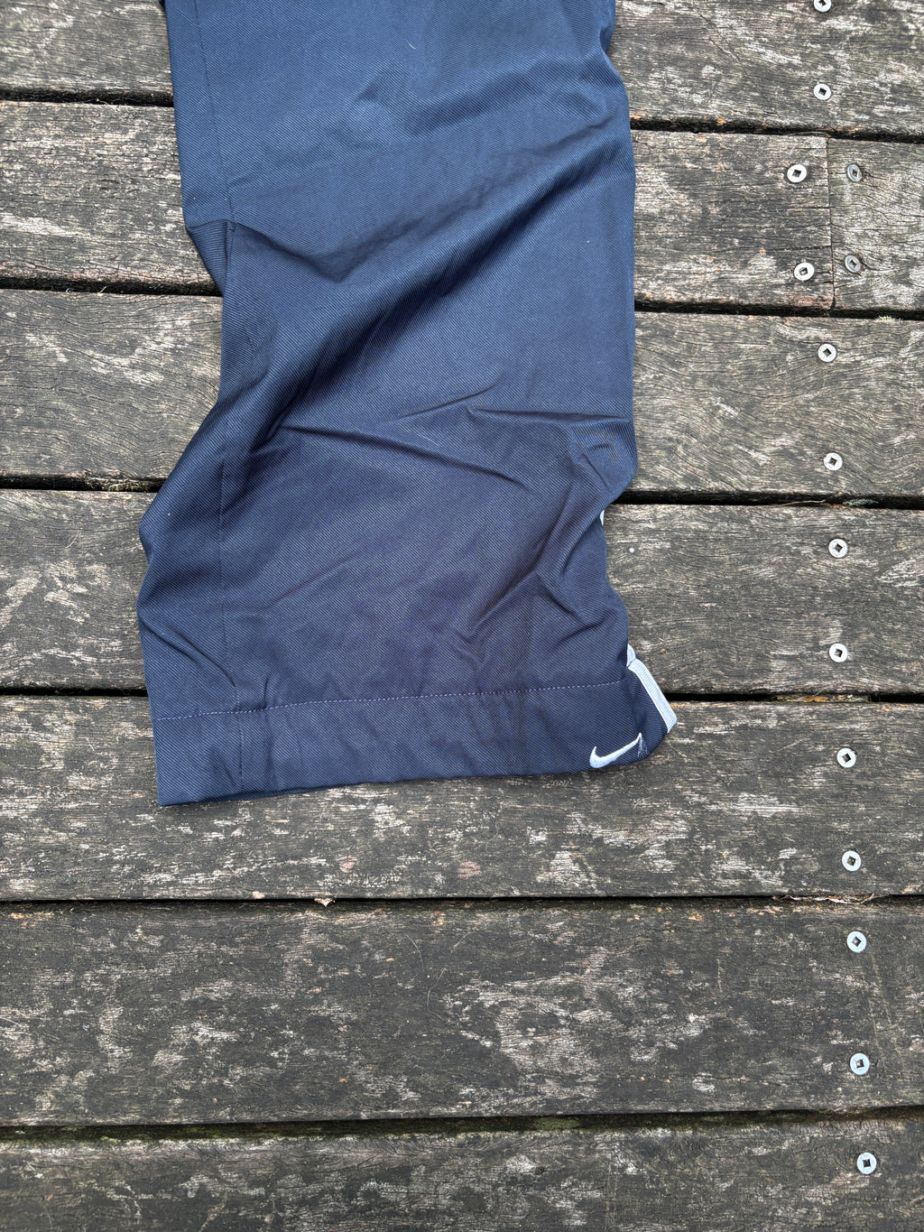 Vintage Y2K Women's Nike Track Pants Size S Navy