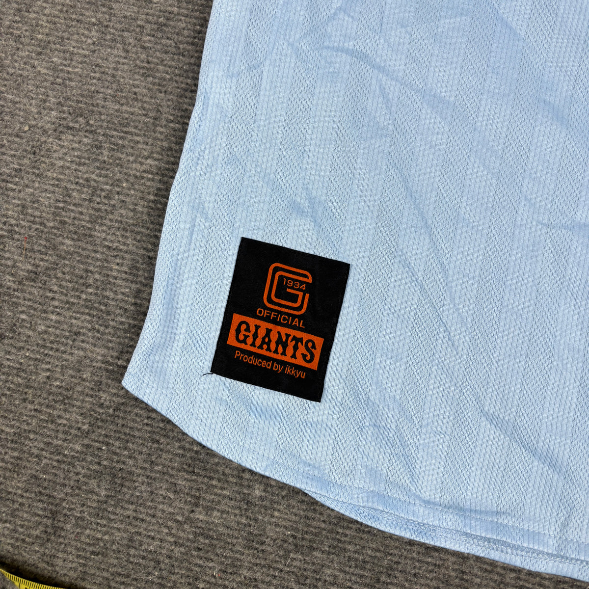 Tokyo Giants Japanese Baseball Jersey Men's Small Blue Orange NPL T-shirt