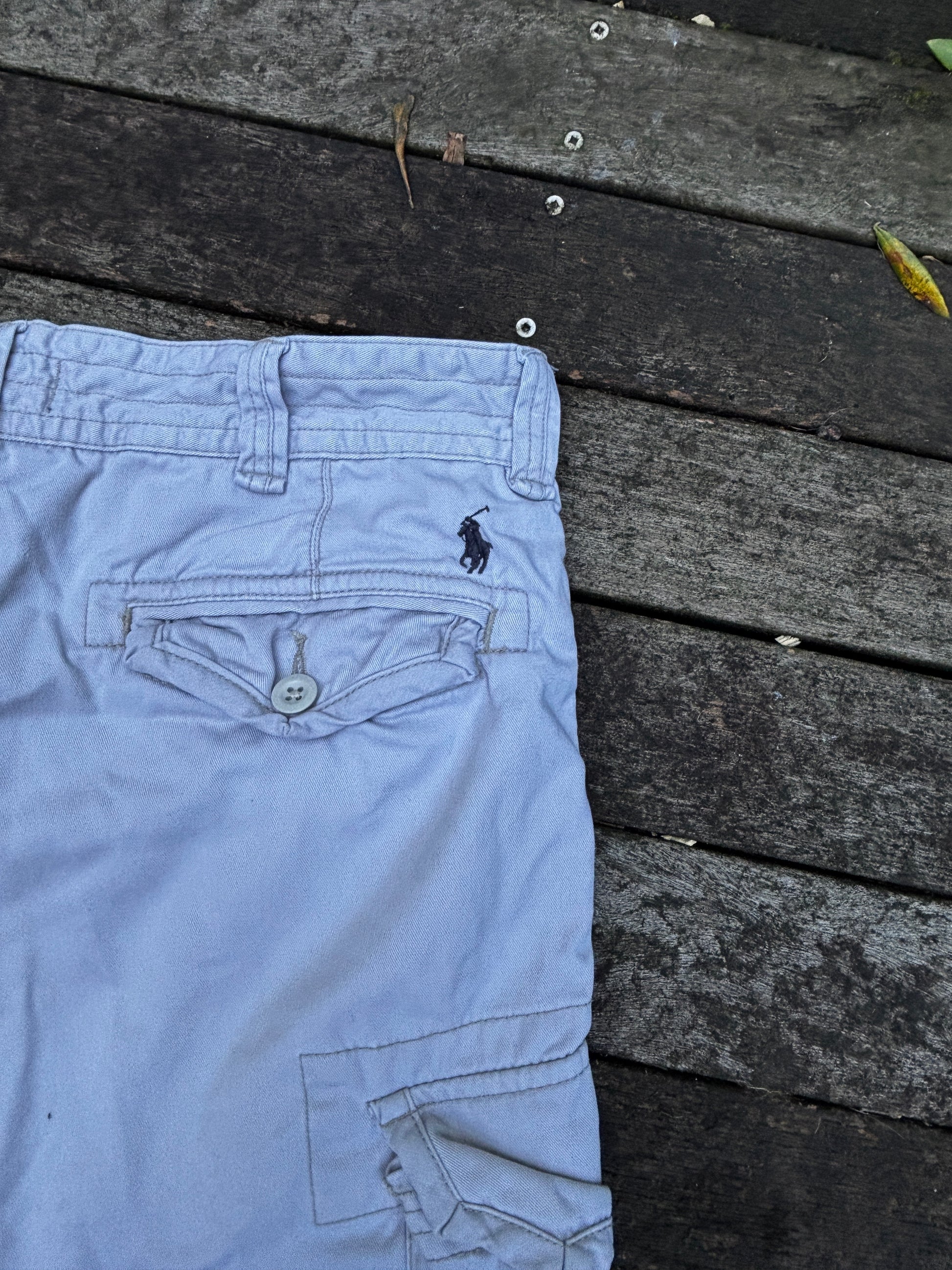 Vintage Polo Ralph Lauren Cargo Shorts Size 34