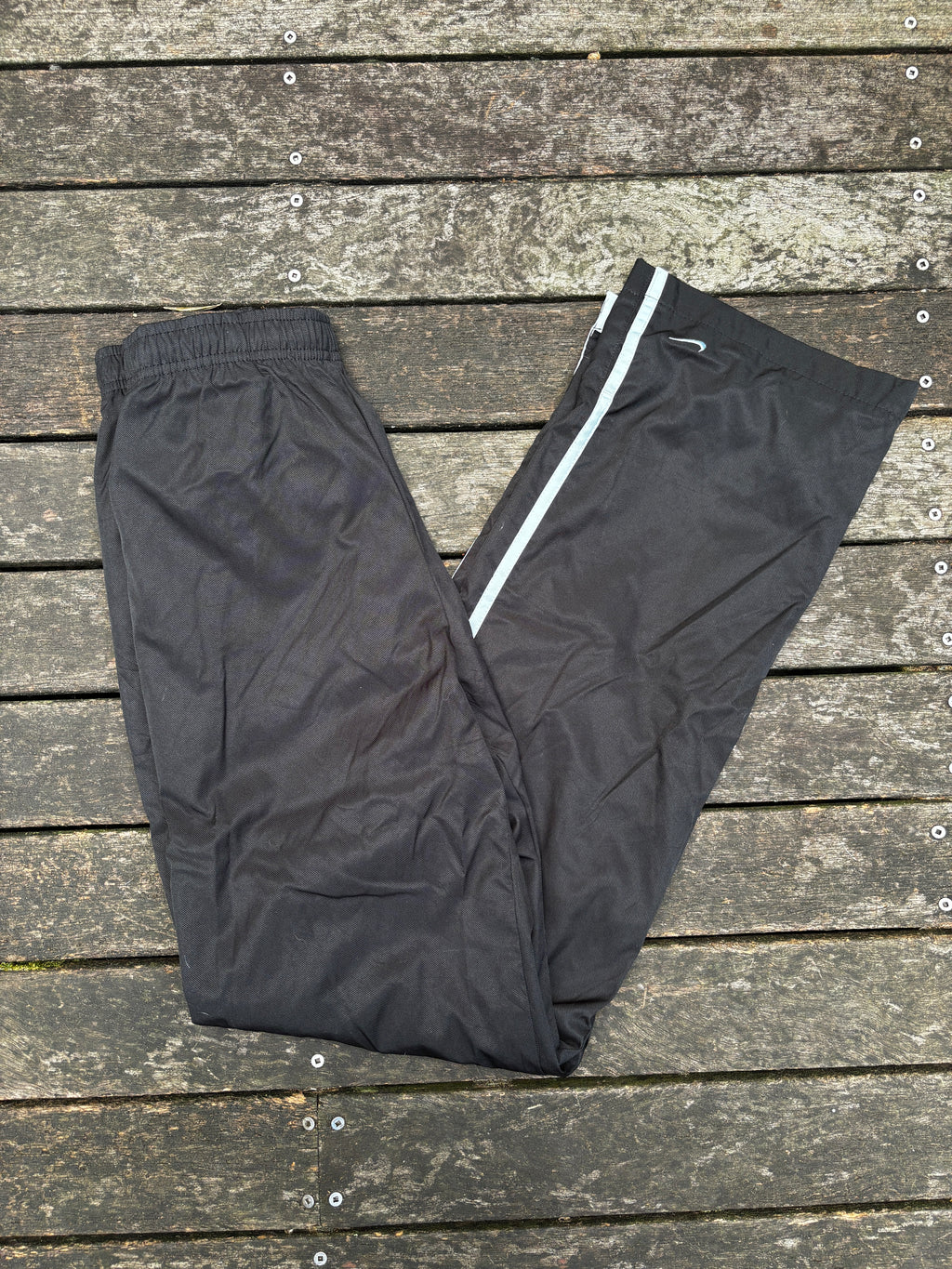 Vintage Y2K Women's Nike Track Pants Size S Black