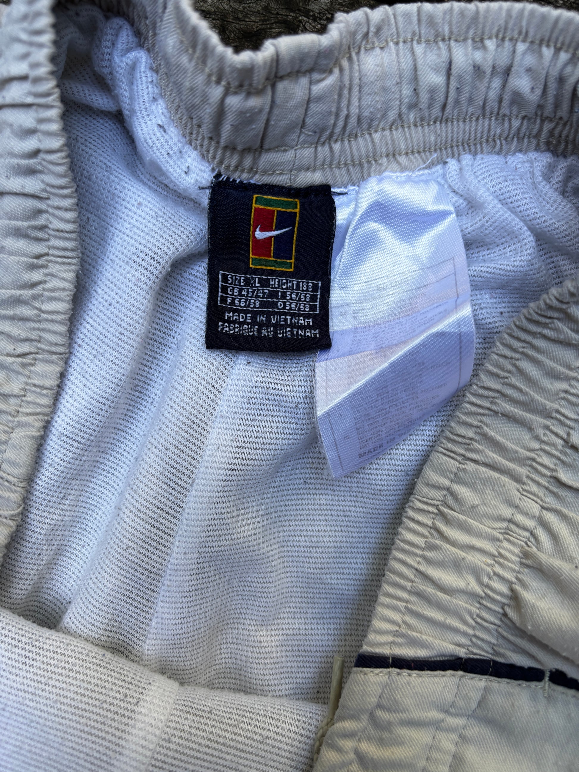 90's Nike Court Track Pants Size XL White