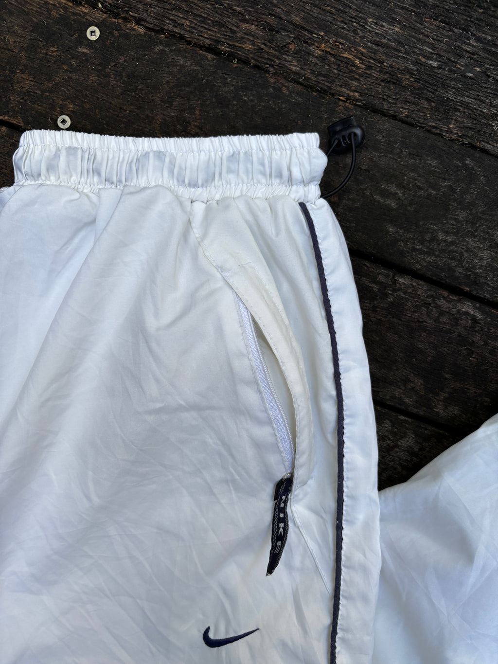 Vintage 90's Nike Alpha Project Track Pants Large White