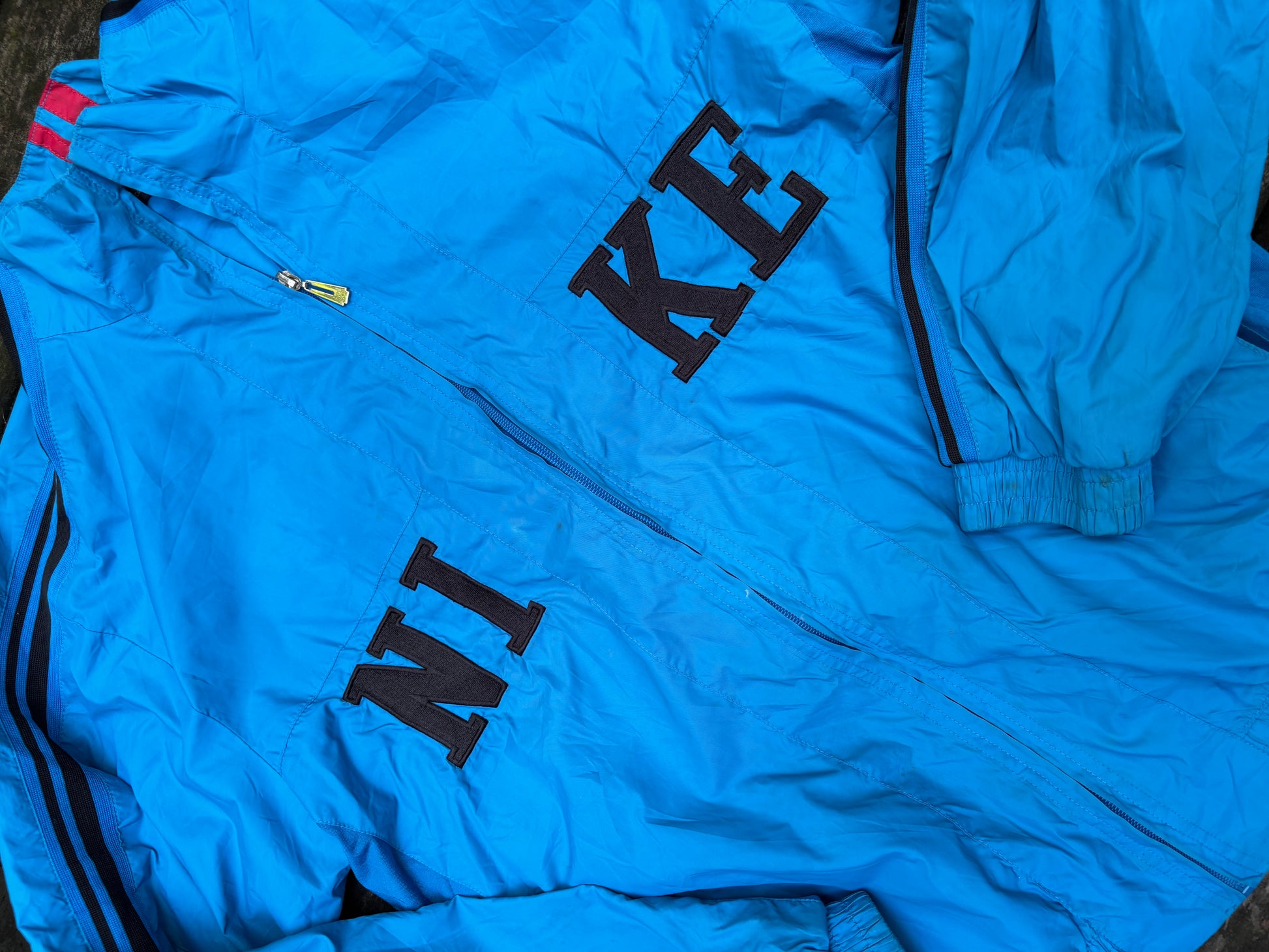 Vintage Nike Spell Out Jacket Size M