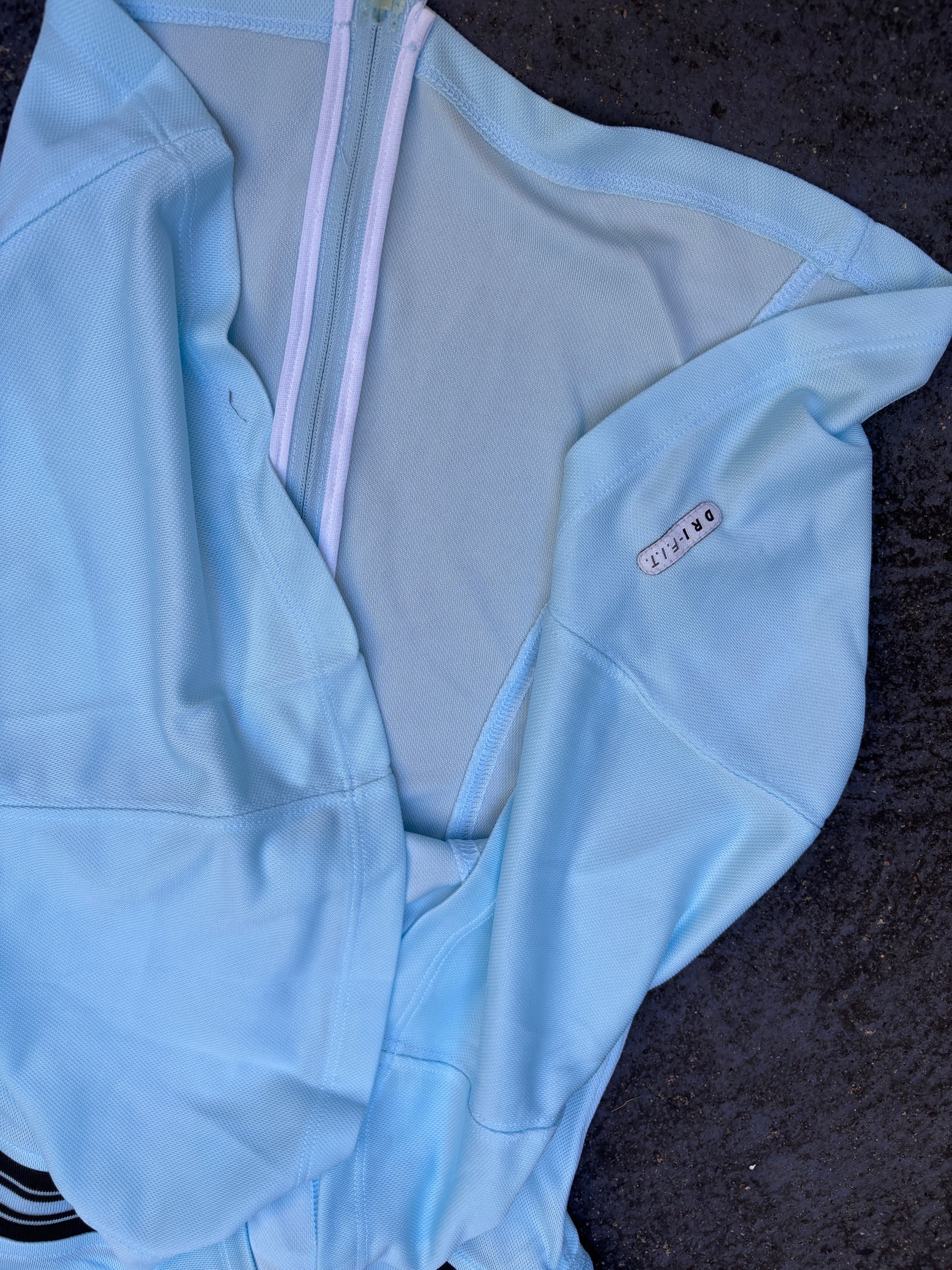 Vintage 90s Nike Court Girls Tennis Dress Size M (7-14) New w Tags Blue USA Made