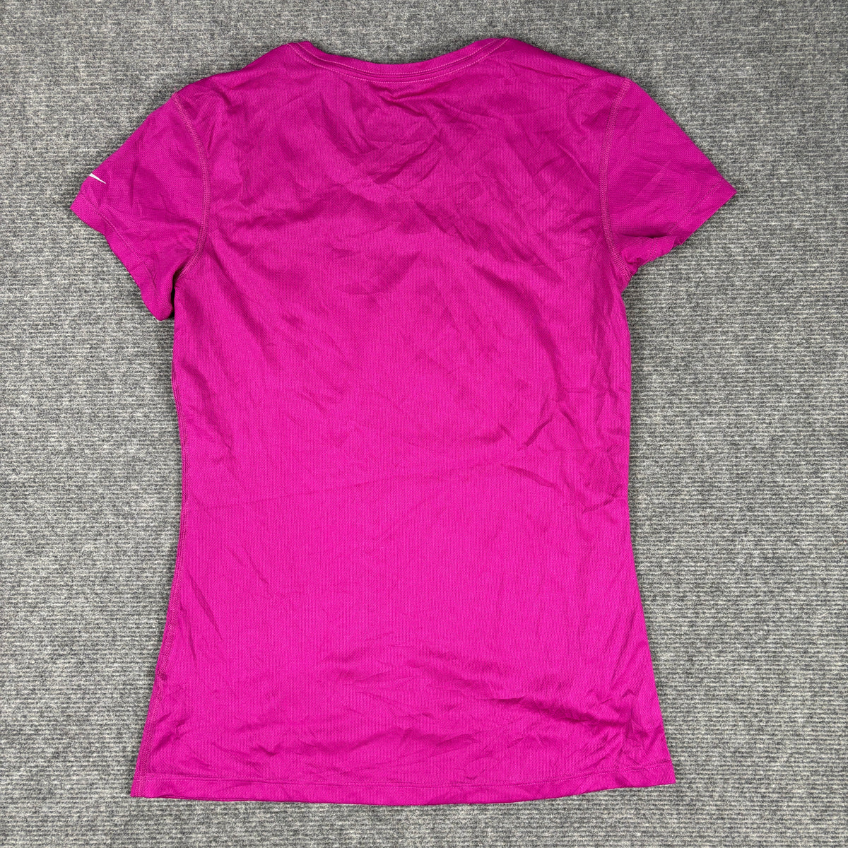 Nike Fast Dri-FIt Running T-shirt Women's XS Purple Petite Activewear Top