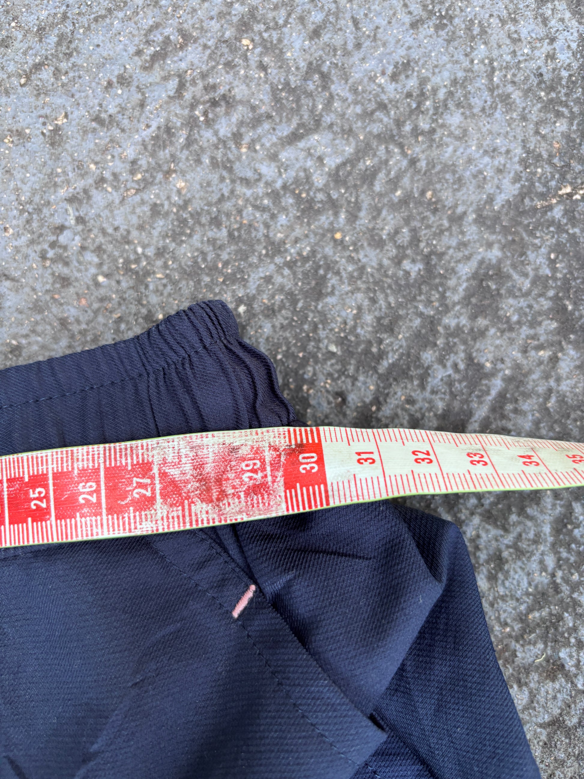 Vintage Y2K Nike Shorts Women’s XS Navy Pink Detail & Swoosh Baggy Wide Leg