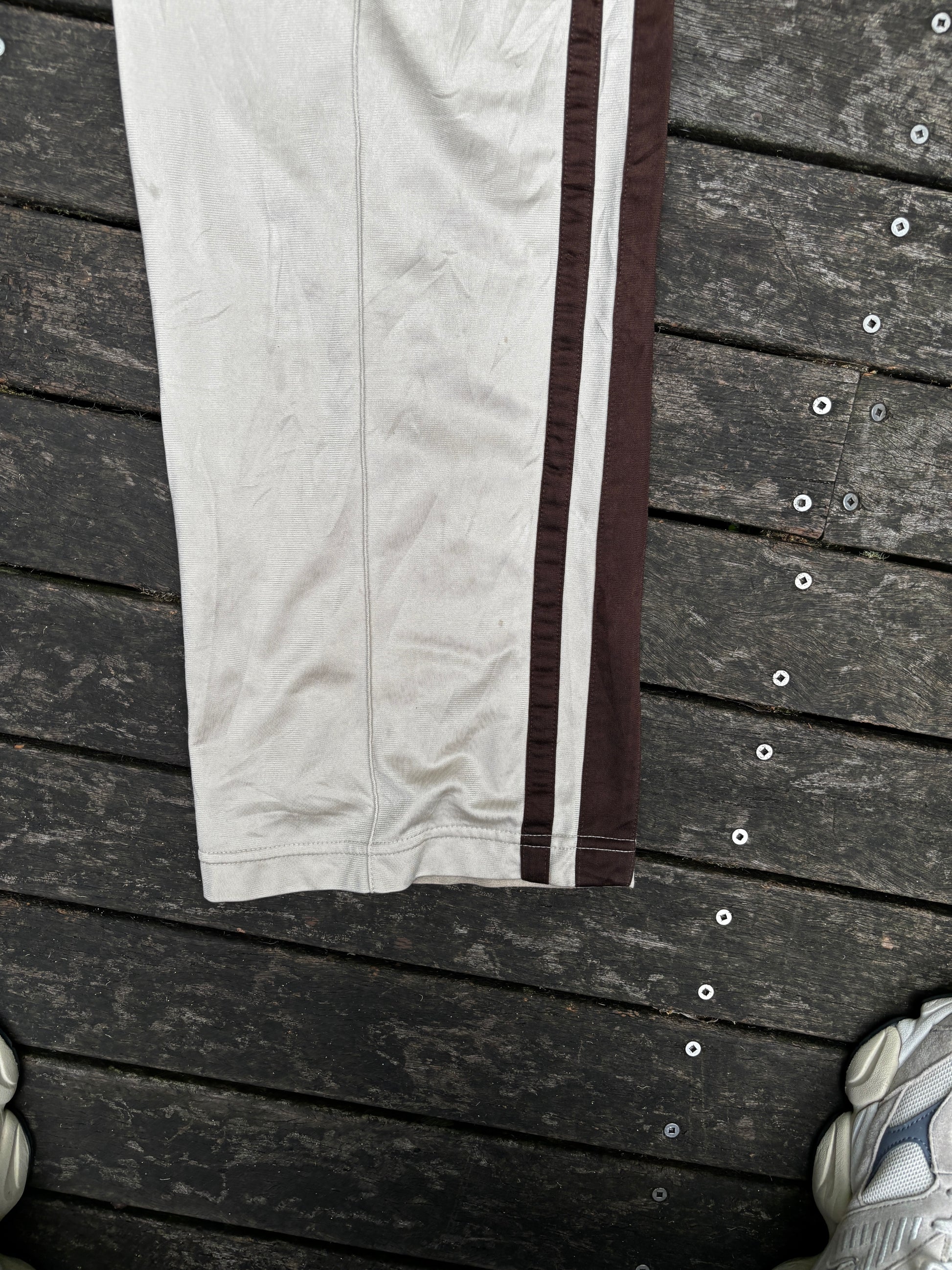 Vintage Beige Creme Brown Nike Track Pants Y2K Size XL Fixer