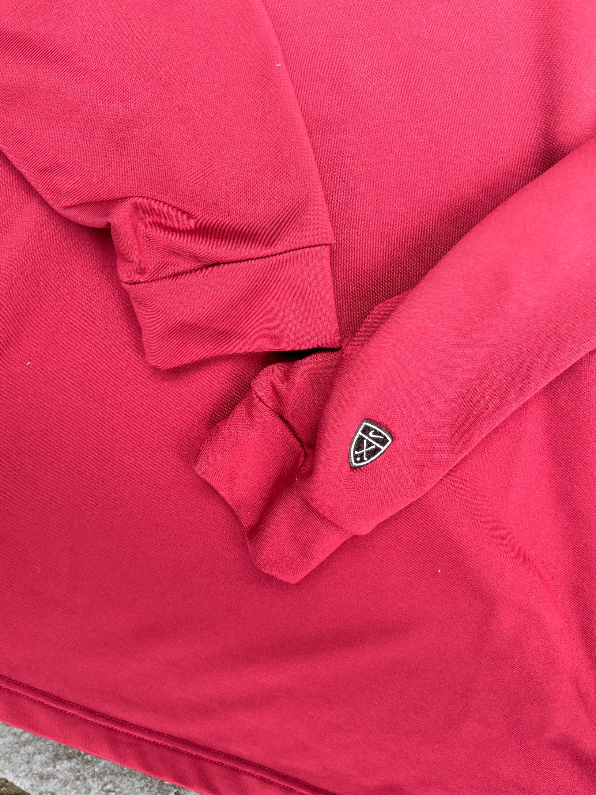 Vintage 90s Nike Golf Jersey Size XL Tiger Woods TW Red Long Sleeve Skivvy