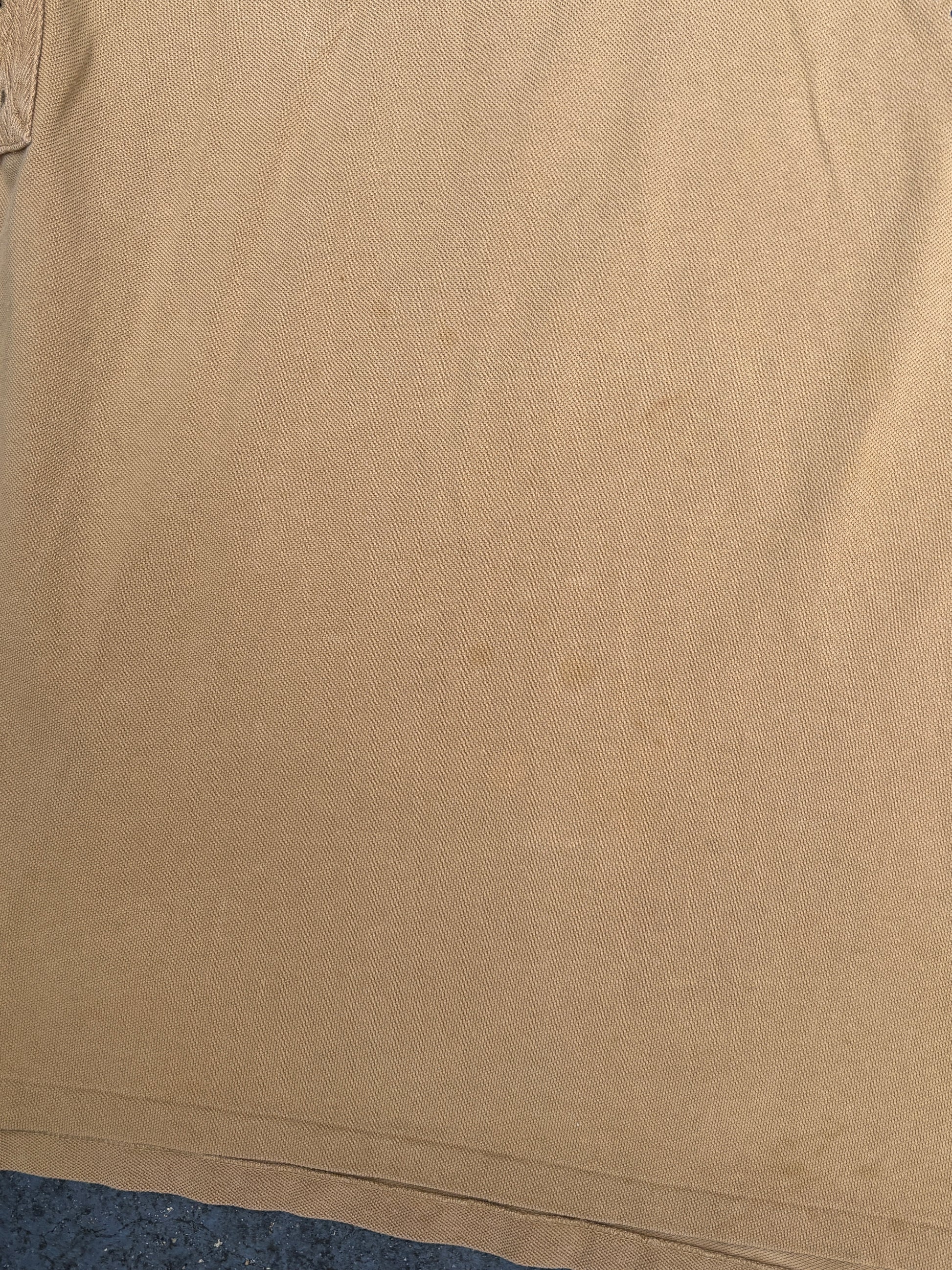 Vintage 90s Polo Ralph Lauren Size L Brown Large Pony Embroidered USA Logo