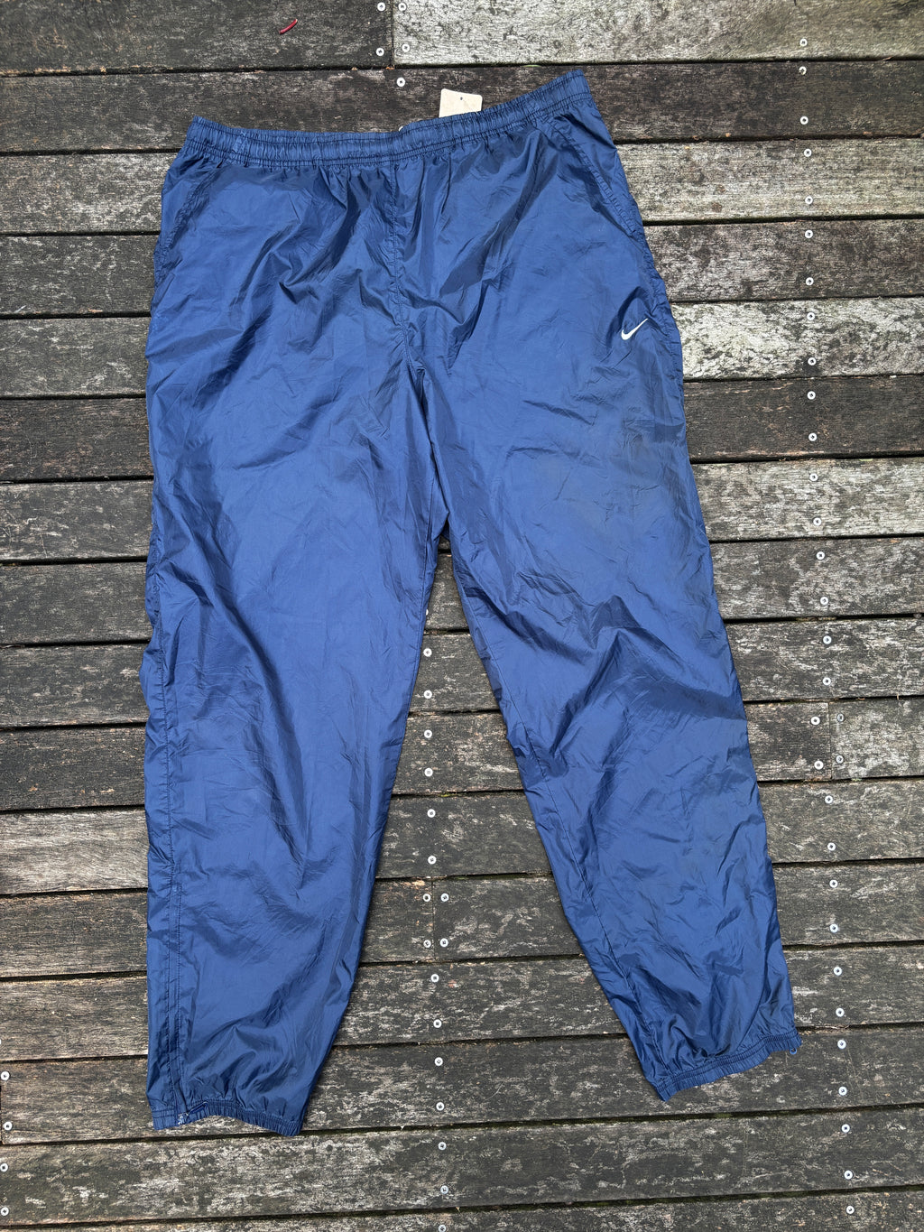 Vintage Y2K Nike Track Pants Sz XL Navy