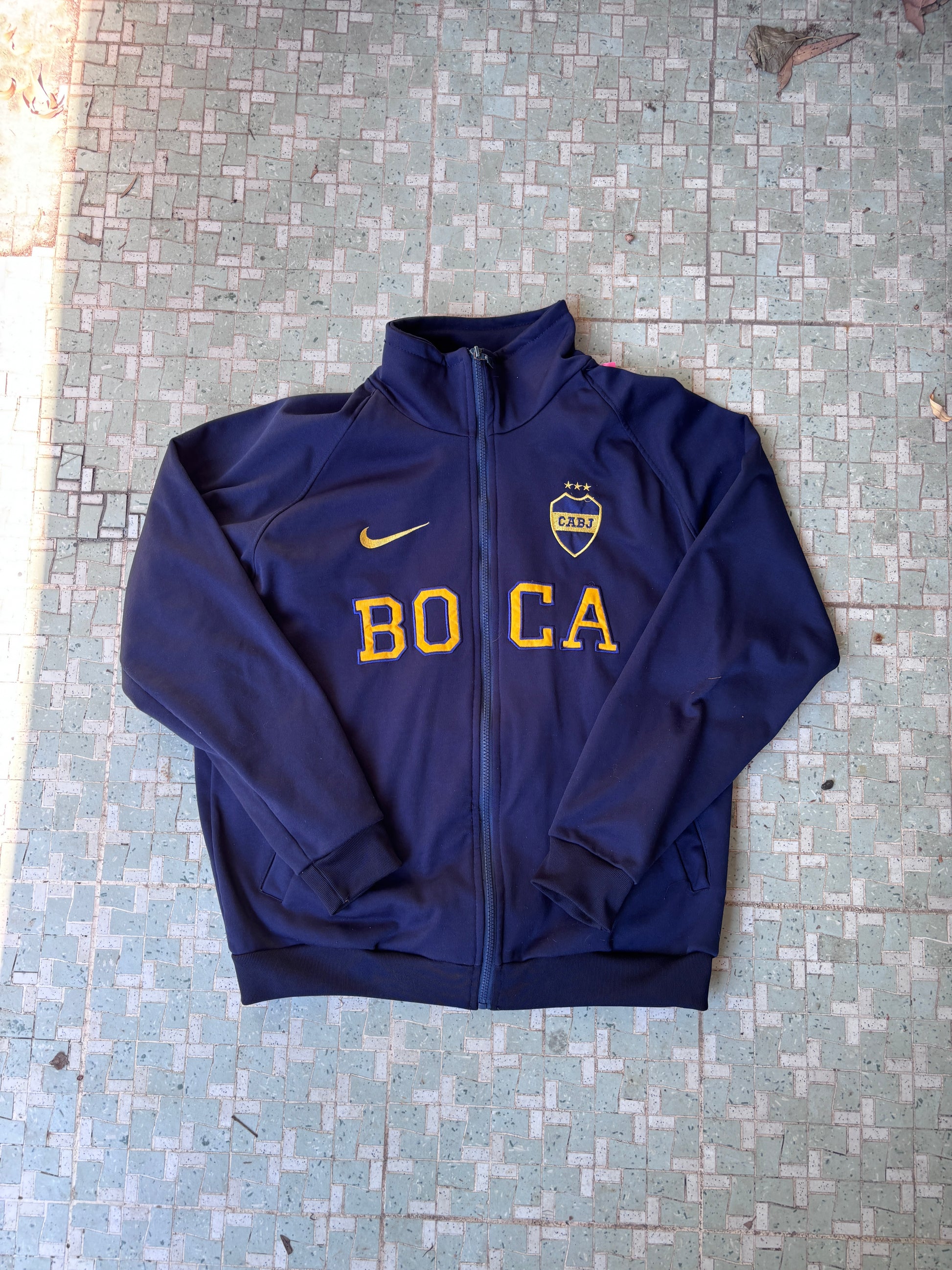 Y2K Nike Boca Juniors Football Jacket Size XL