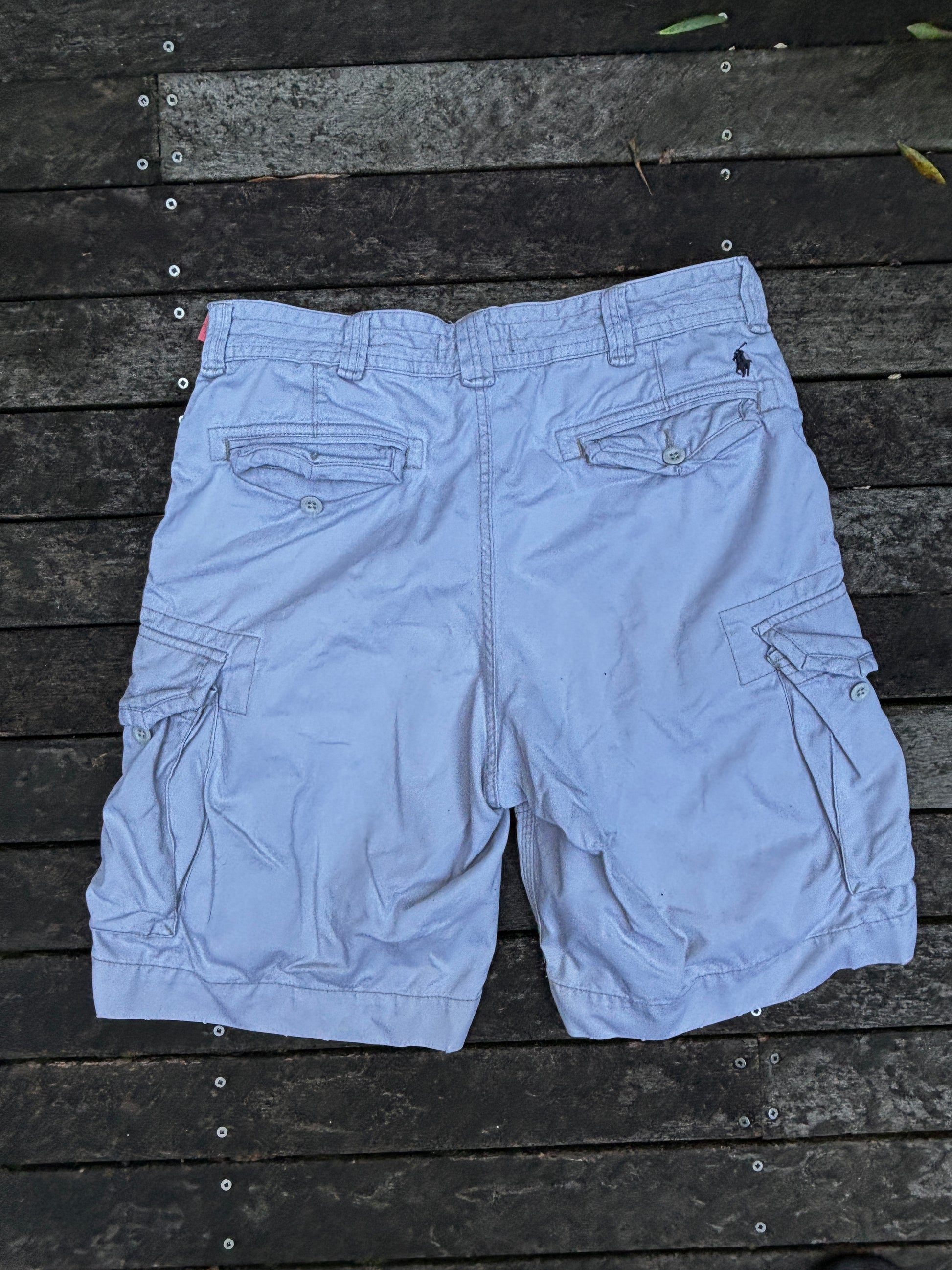 Vintage Polo Ralph Lauren Cargo Shorts Size 34