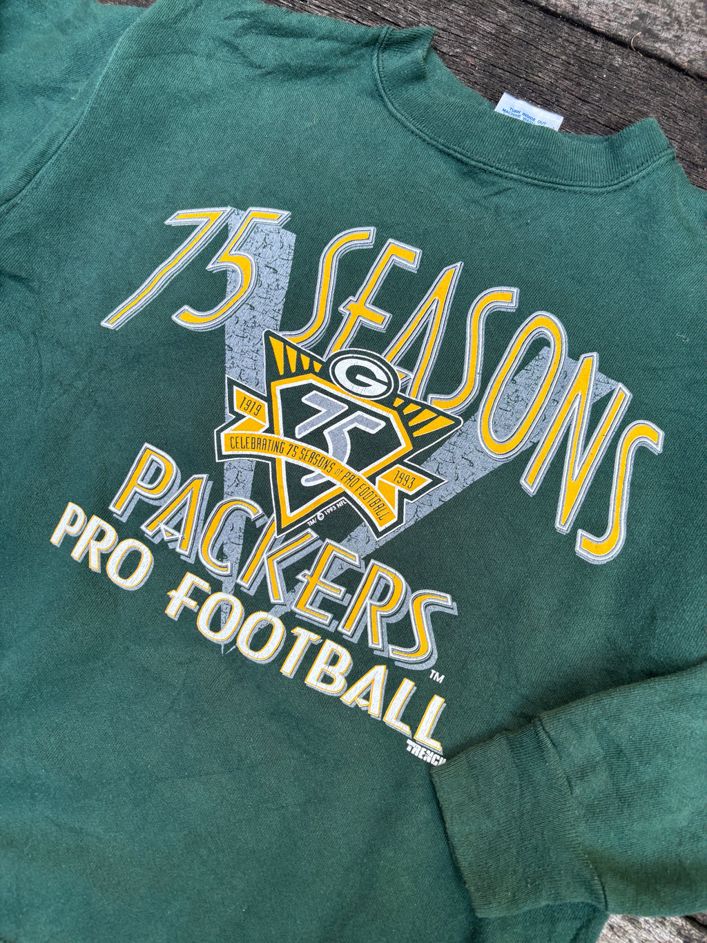 Vintage Green Bay Packers Jumper Size M