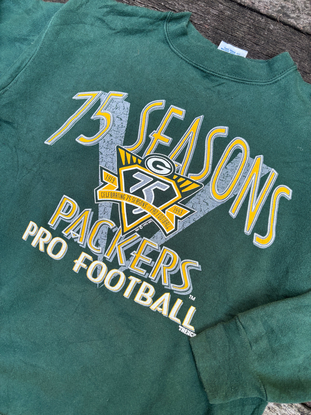 Vintage Green Bay Packers Jumper Size M