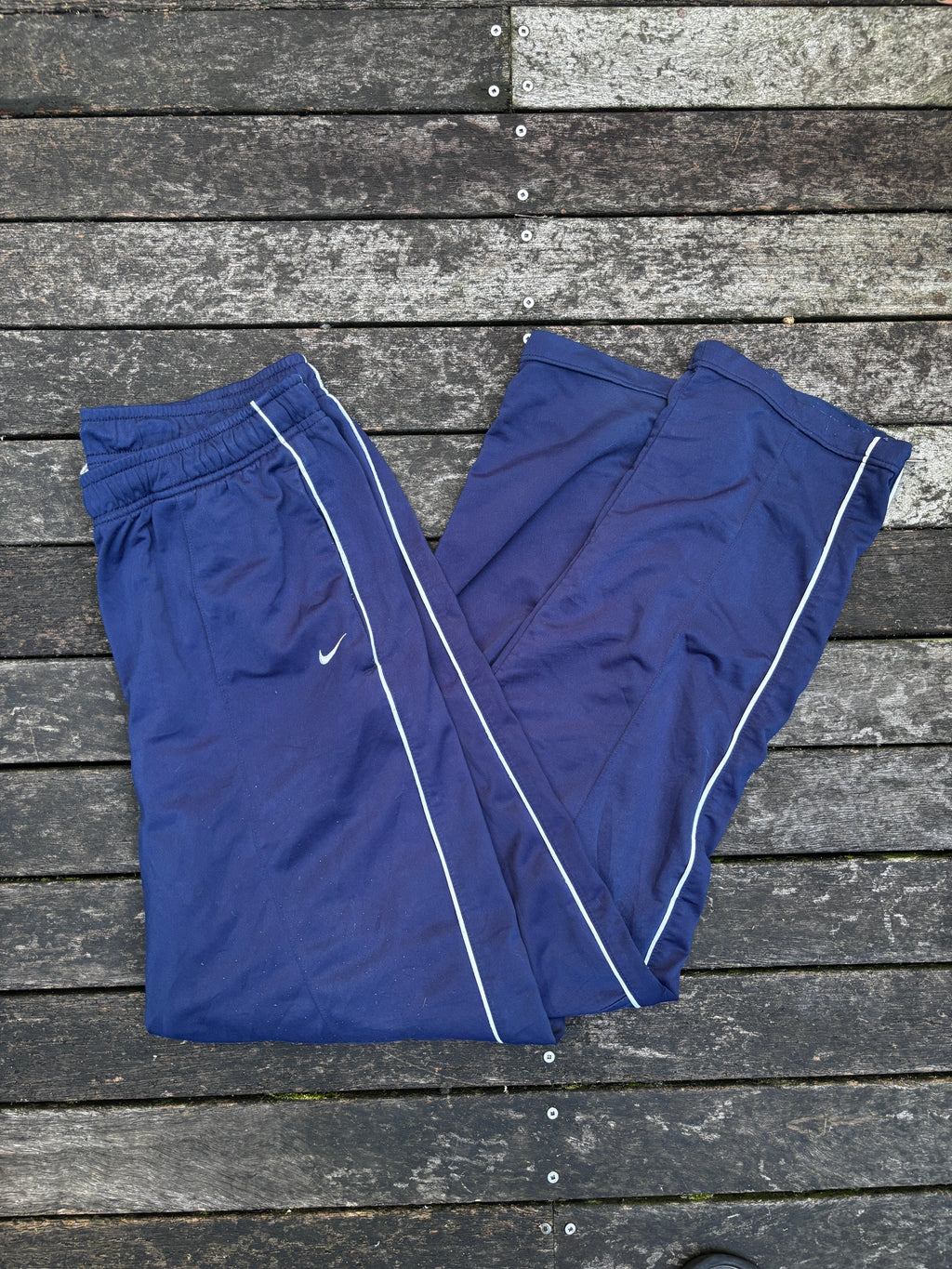 Classic Y2K Nike Track Pants Pleated Middle Size XL