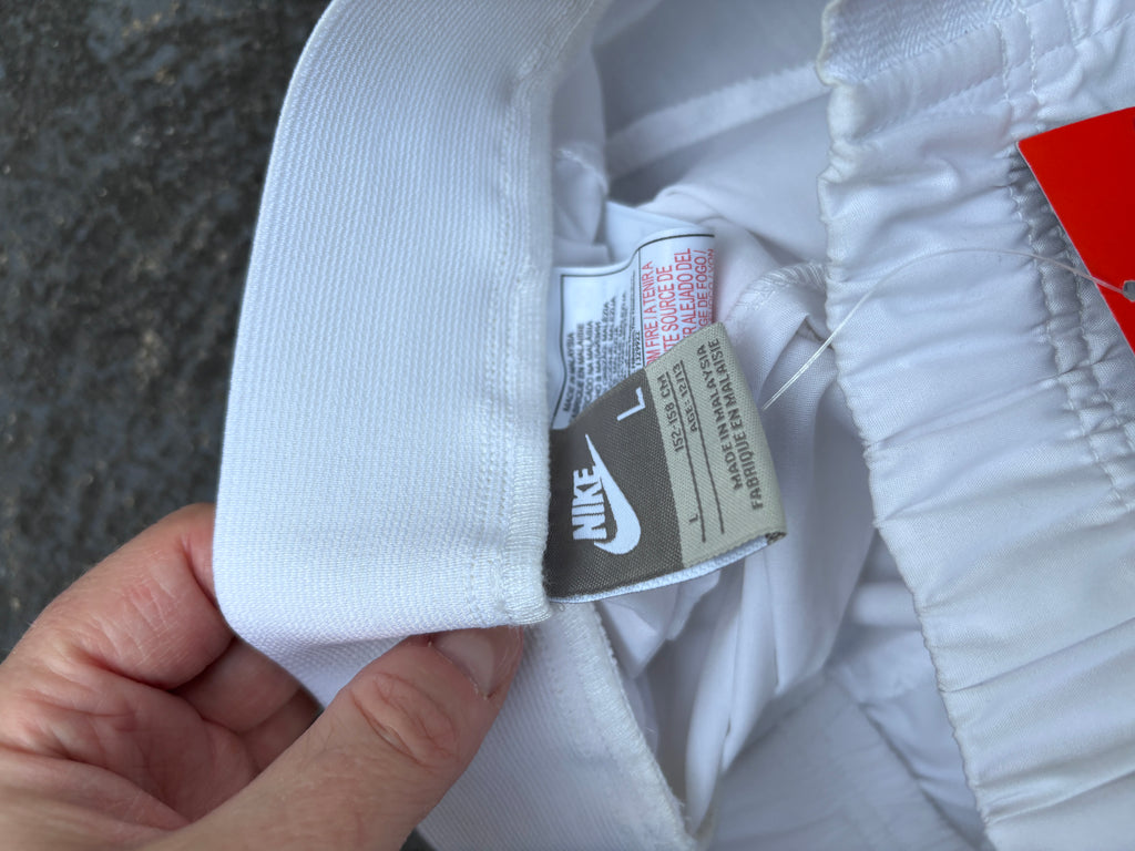 Vintage Y2K Nike Tn 3/4 Track Pants Men Size S White Blue Details Classic Nylon Windbreakers (Copy)
