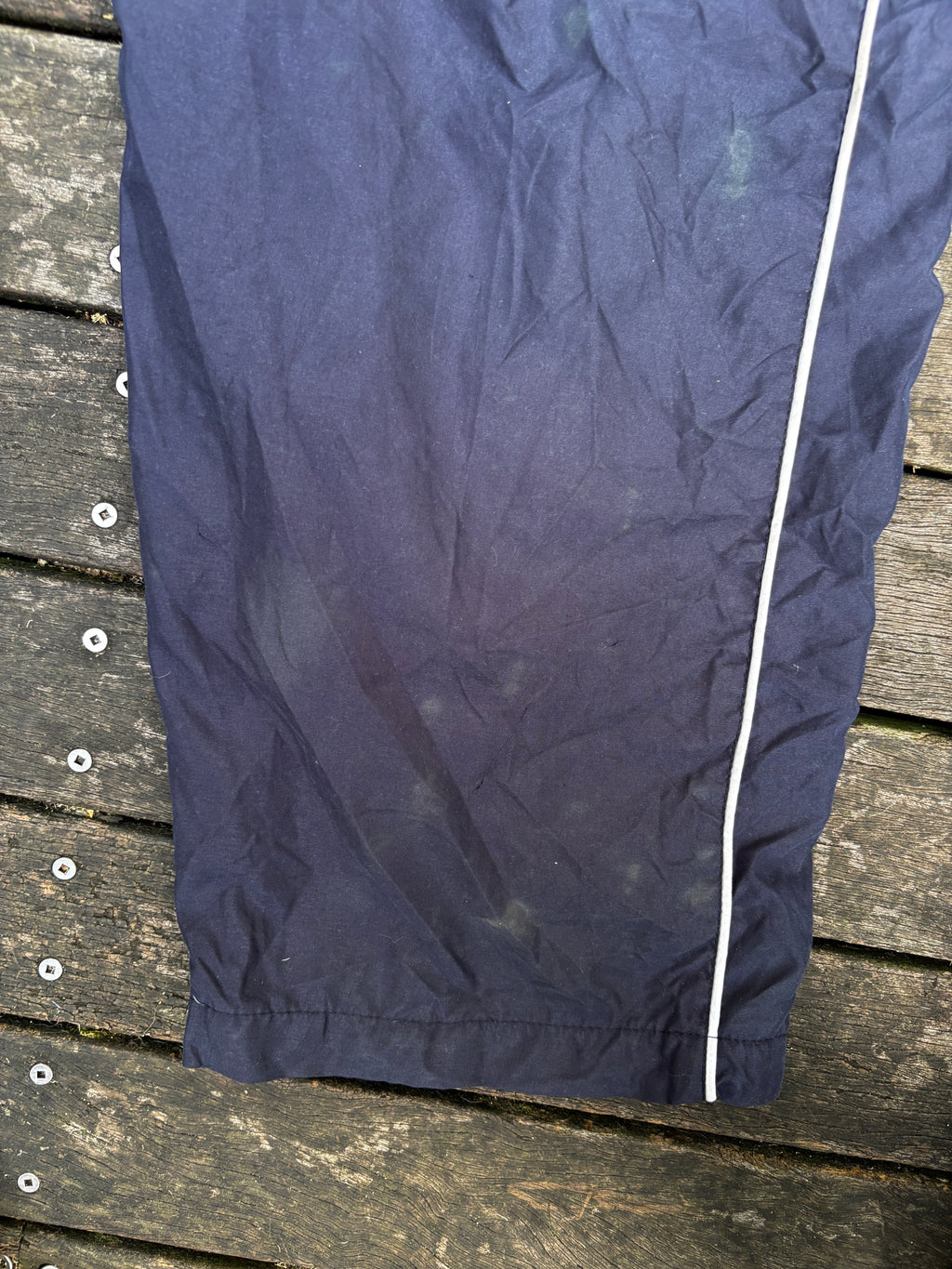 Y2K Classic Nike Cargo Track Pants Navy Size XL