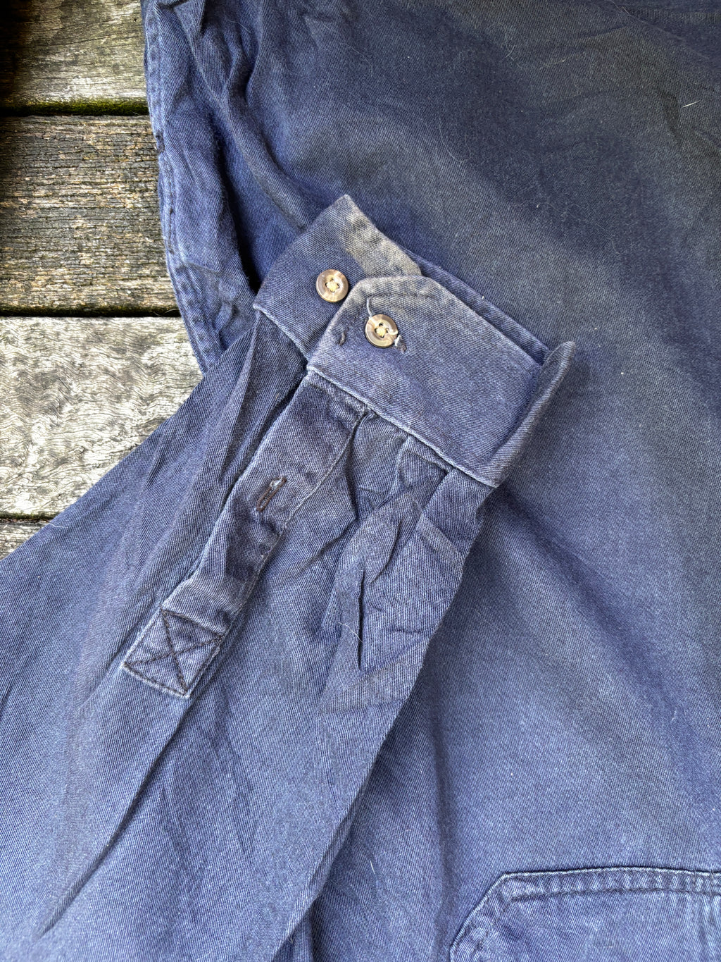 Carhartt FR Workwear Shirt Size XL Dark Blue