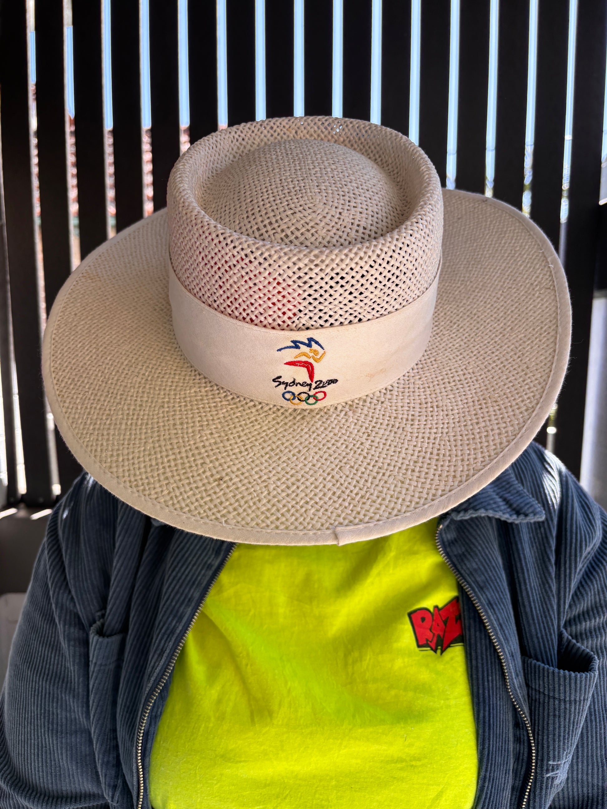 Vintage Y2K Nike Sydney Olympic Hat OSFM Twisted Wide Brim NWT Deadstock