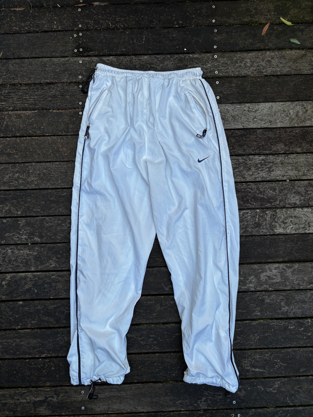 Vintage 90's Nike Alpha Project Track Pants Large White