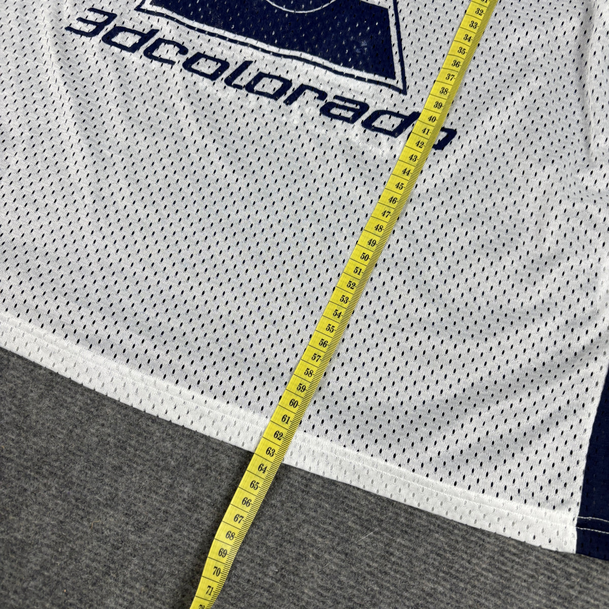 Nike Reversible Basketball Jersey Men's Large White Blue Mesh