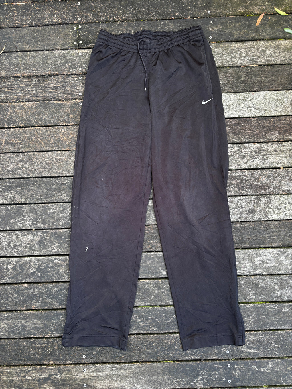 Plain Nike Classic Track Pants in Black Size S