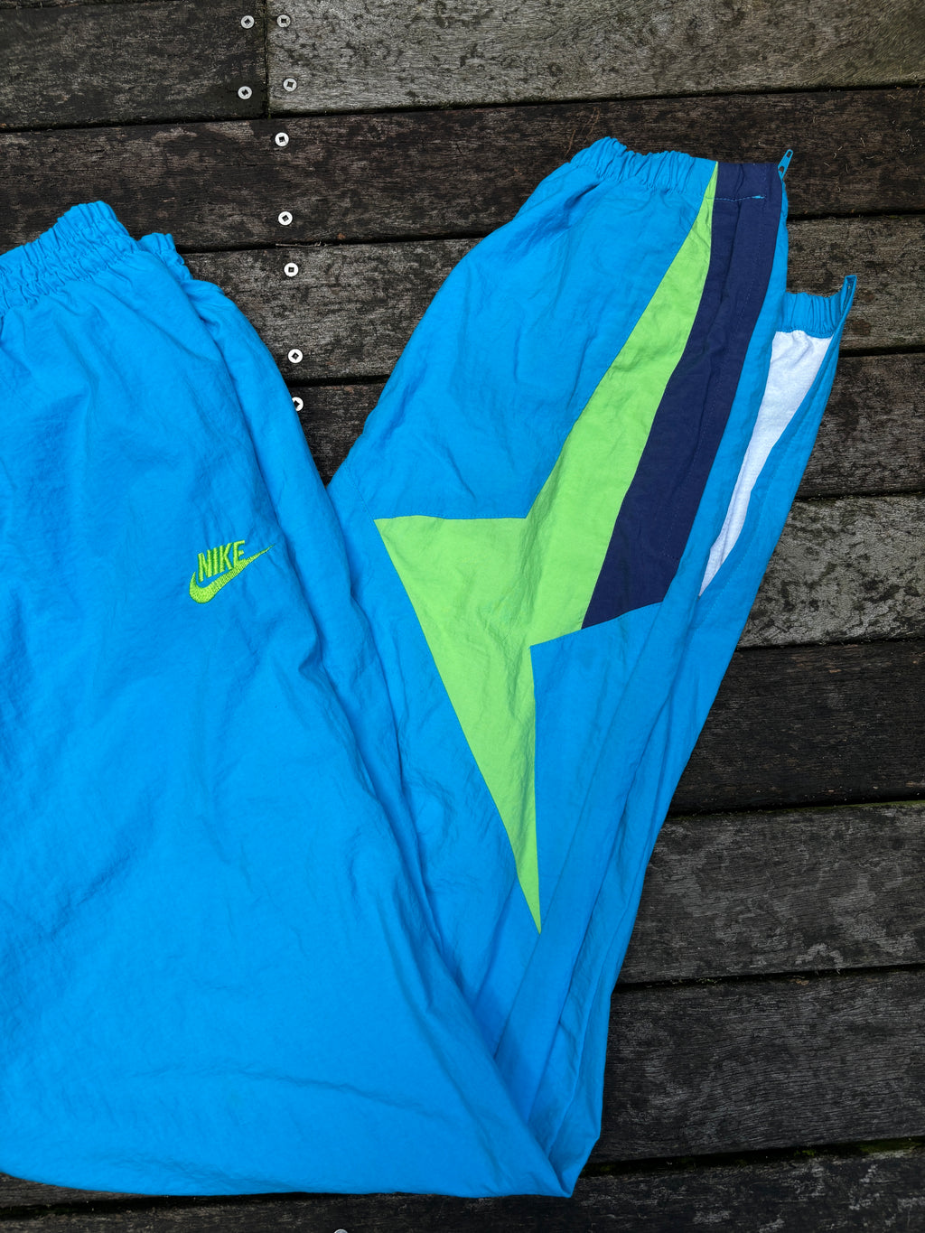 Vintage 90's Nike Crazy Track Pants Sz L