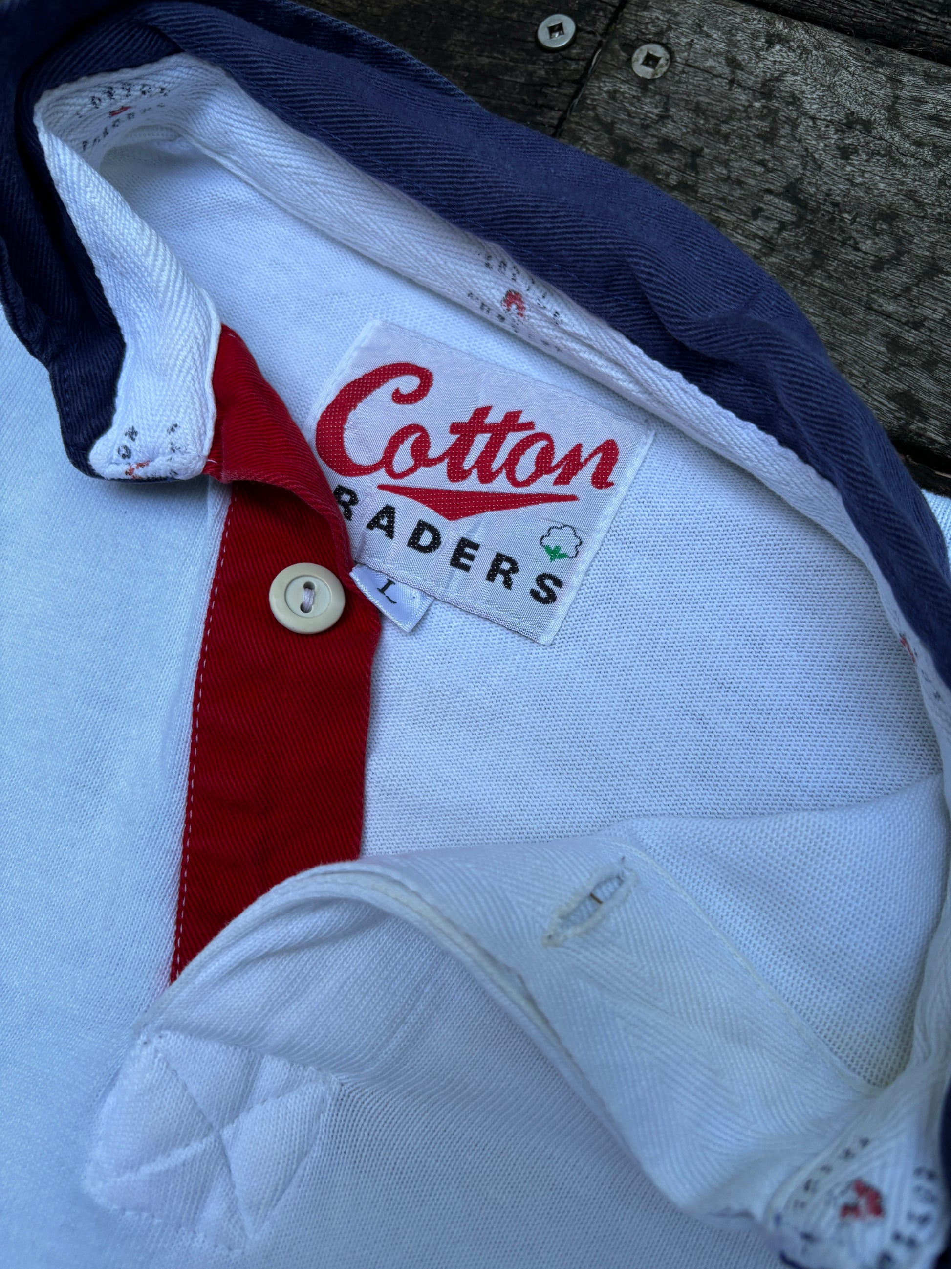 1991 Cotton Traders England Team Rugby Jersey