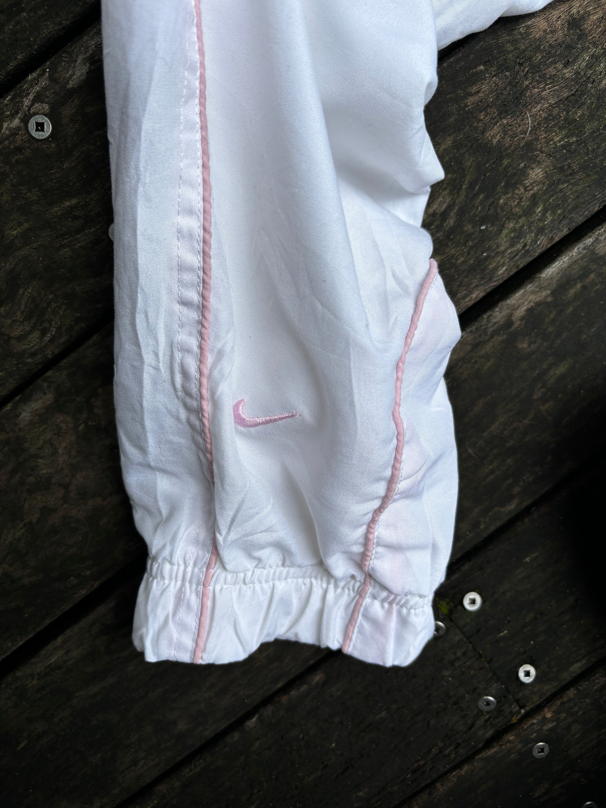 NIKE Vintage Y2K Windbreaker Jacket Sz M White