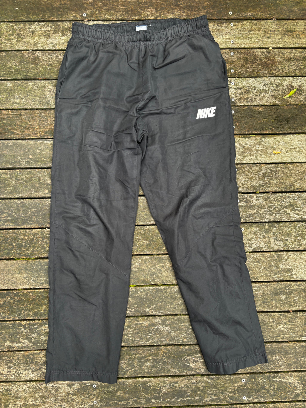 Classic Nike Track Pants Size M Black