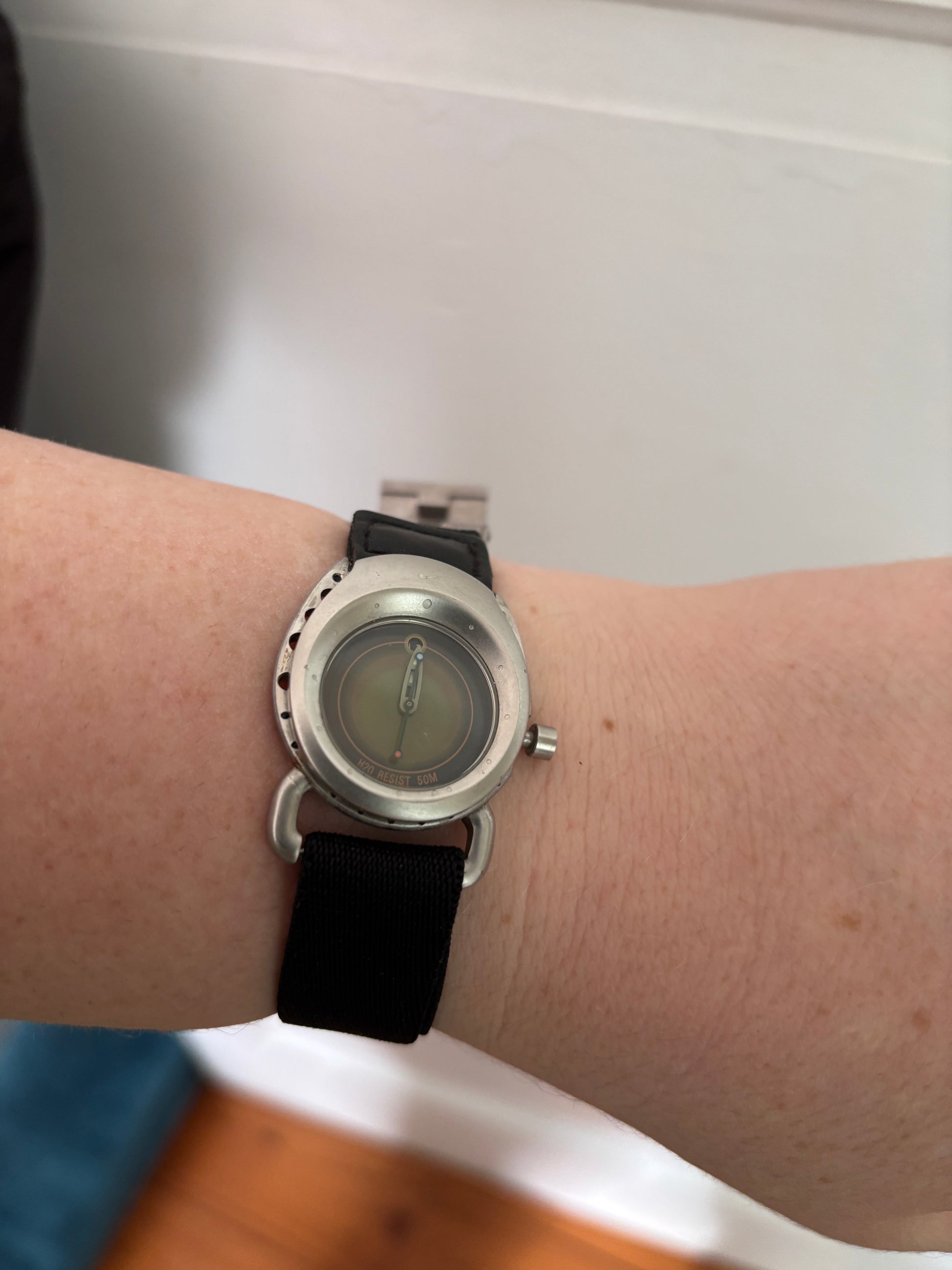 Women's Vintage Y2K Nike ACG Analogue Watch All Steel Tech Wear Gorpcore