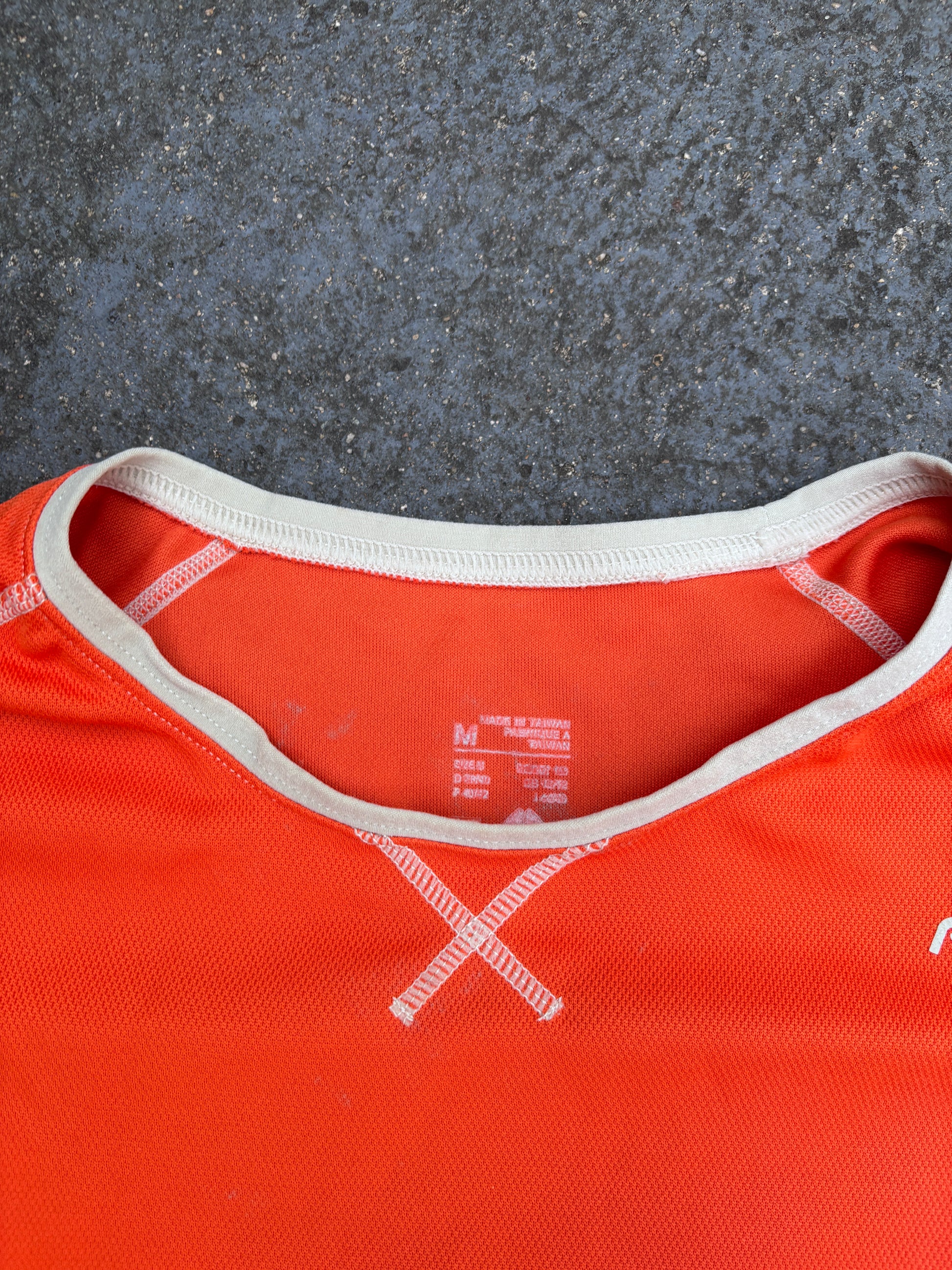Vintage Nike ACG Mesh Top Size M Orange Long Sleeve NWT 2006 Nylon Gorpcore