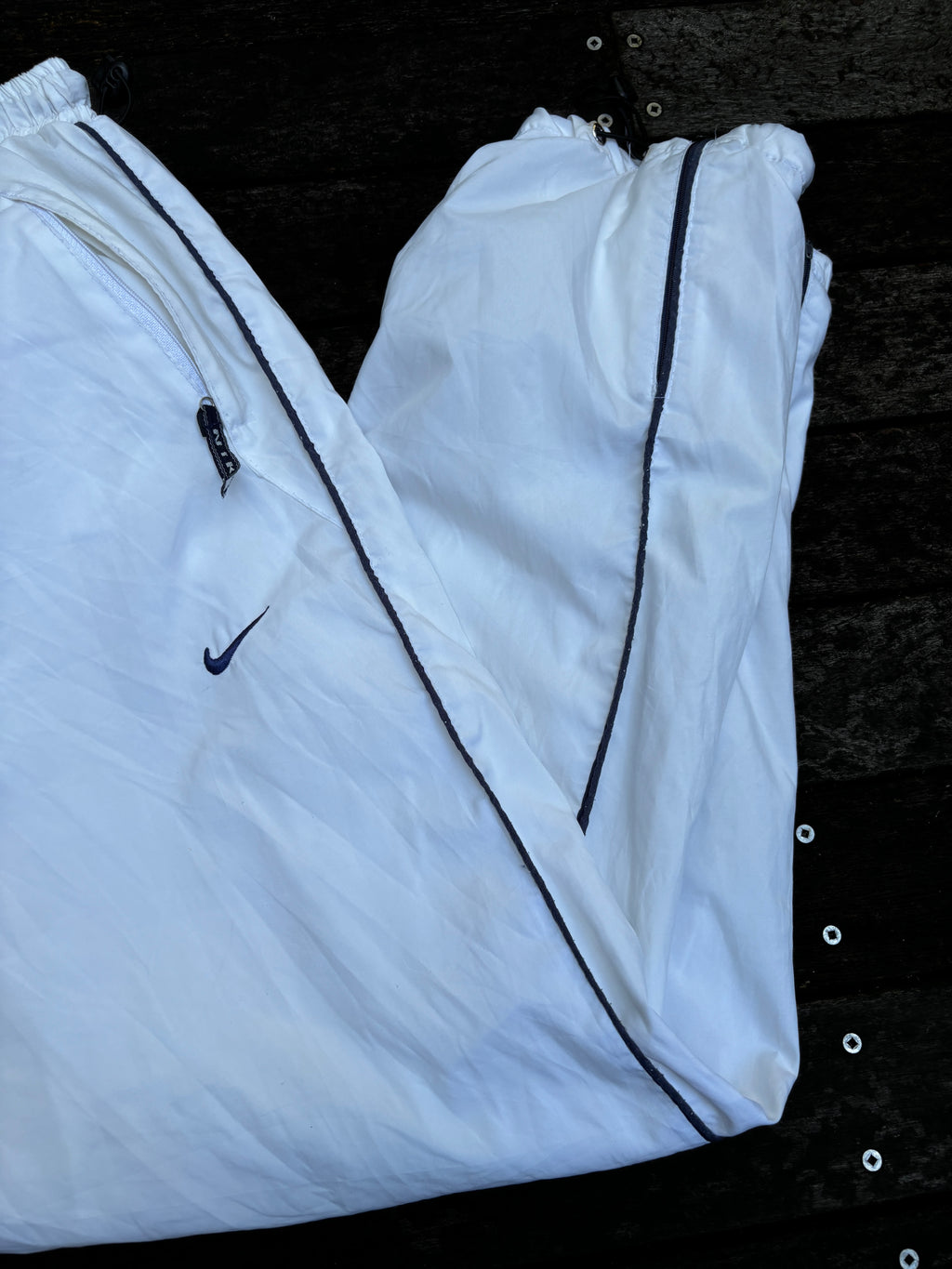 Vintage 90's Nike Alpha Project Track Pants Large White