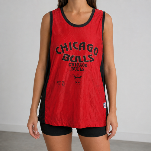 00s NBA Chicago Bulls Jersey Women's Small Red Tank Top