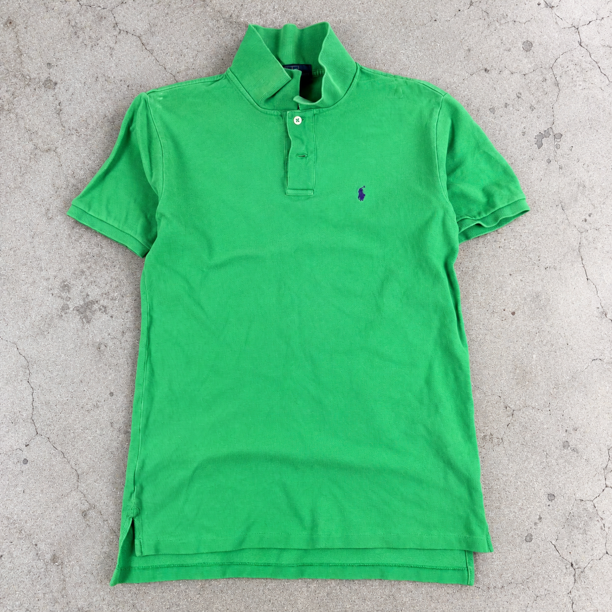 Vintage Polo Ralph Lauren Polo Shirt Women's Small Green Small Pony