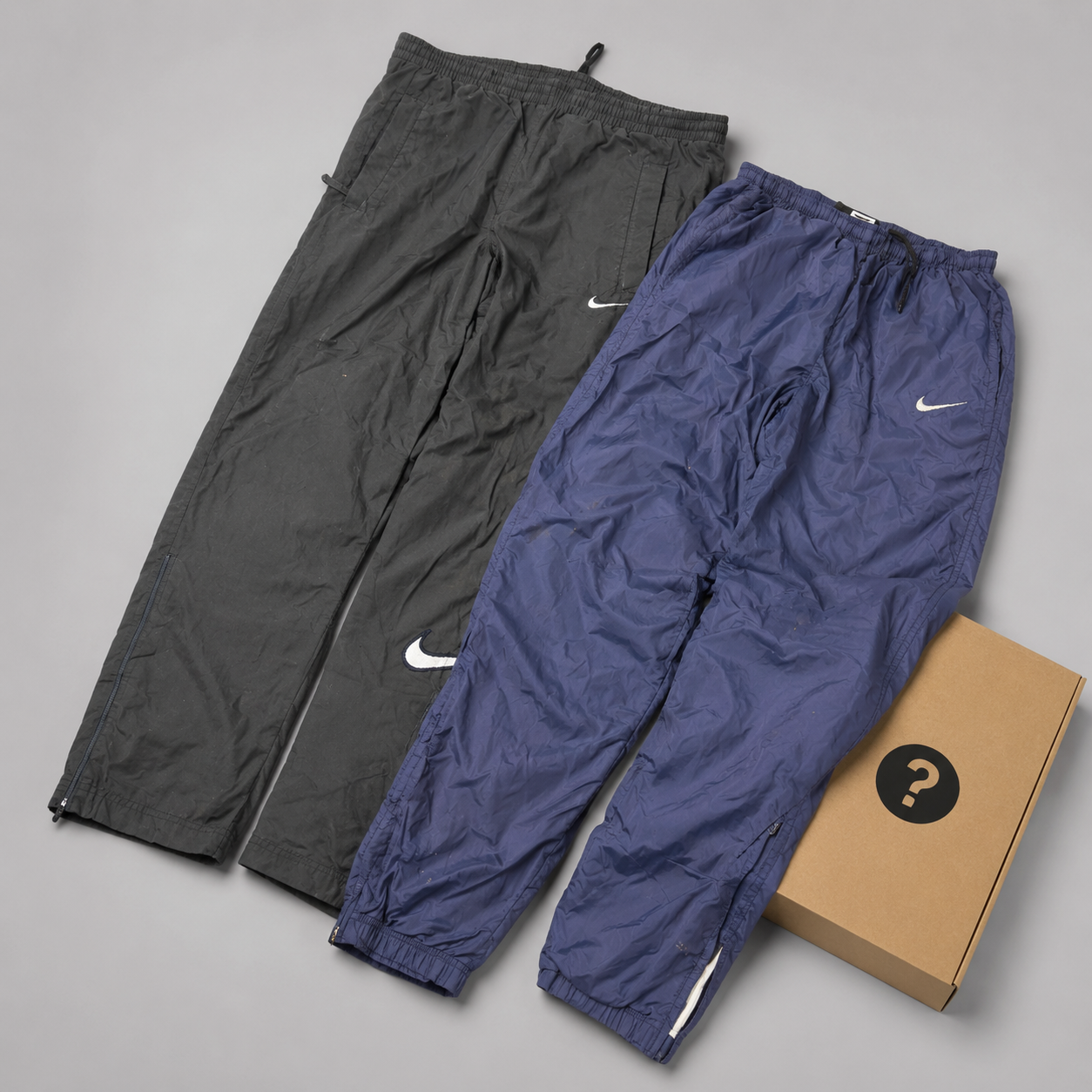 Vintage Nike Track Pants Mystery Box (Y2K, 90s): 2 Pairs Classic/Vintage Nike Joggers