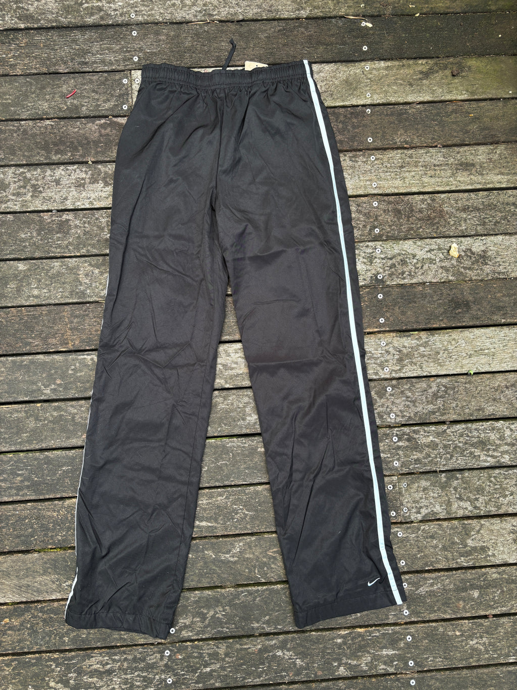 Vintage Y2K Women's Nike Track Pants Size S Black