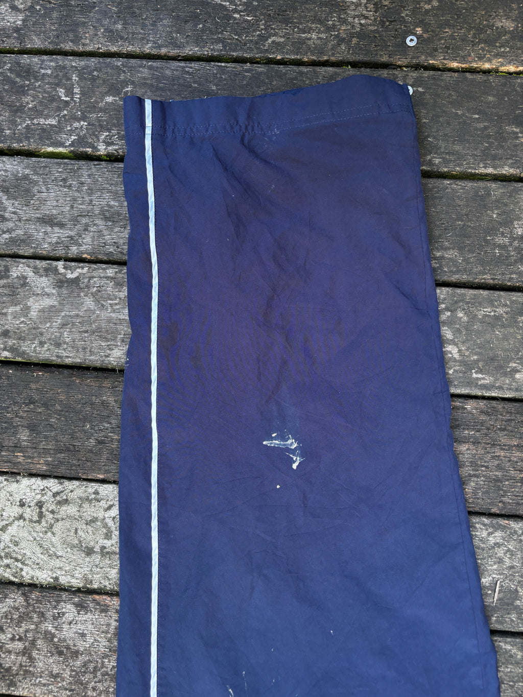 Classic Nike Y2K Track Pants Size M Navy