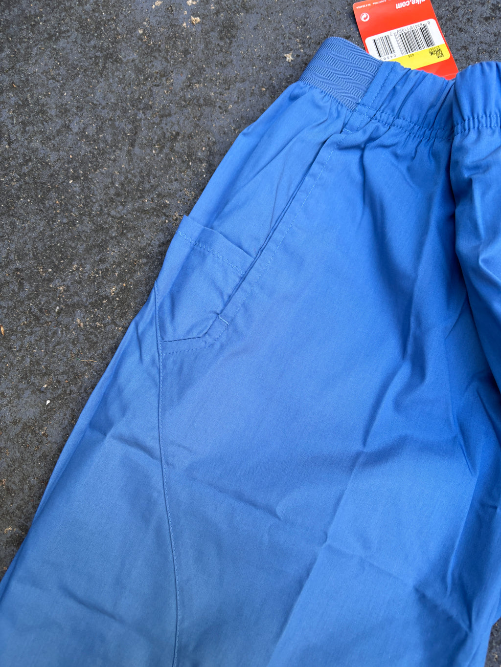 Vintage Y2K Nike Tn 3/4 Track Pants Unisex Size S Blue White Details Classic Nylon Windbreakers