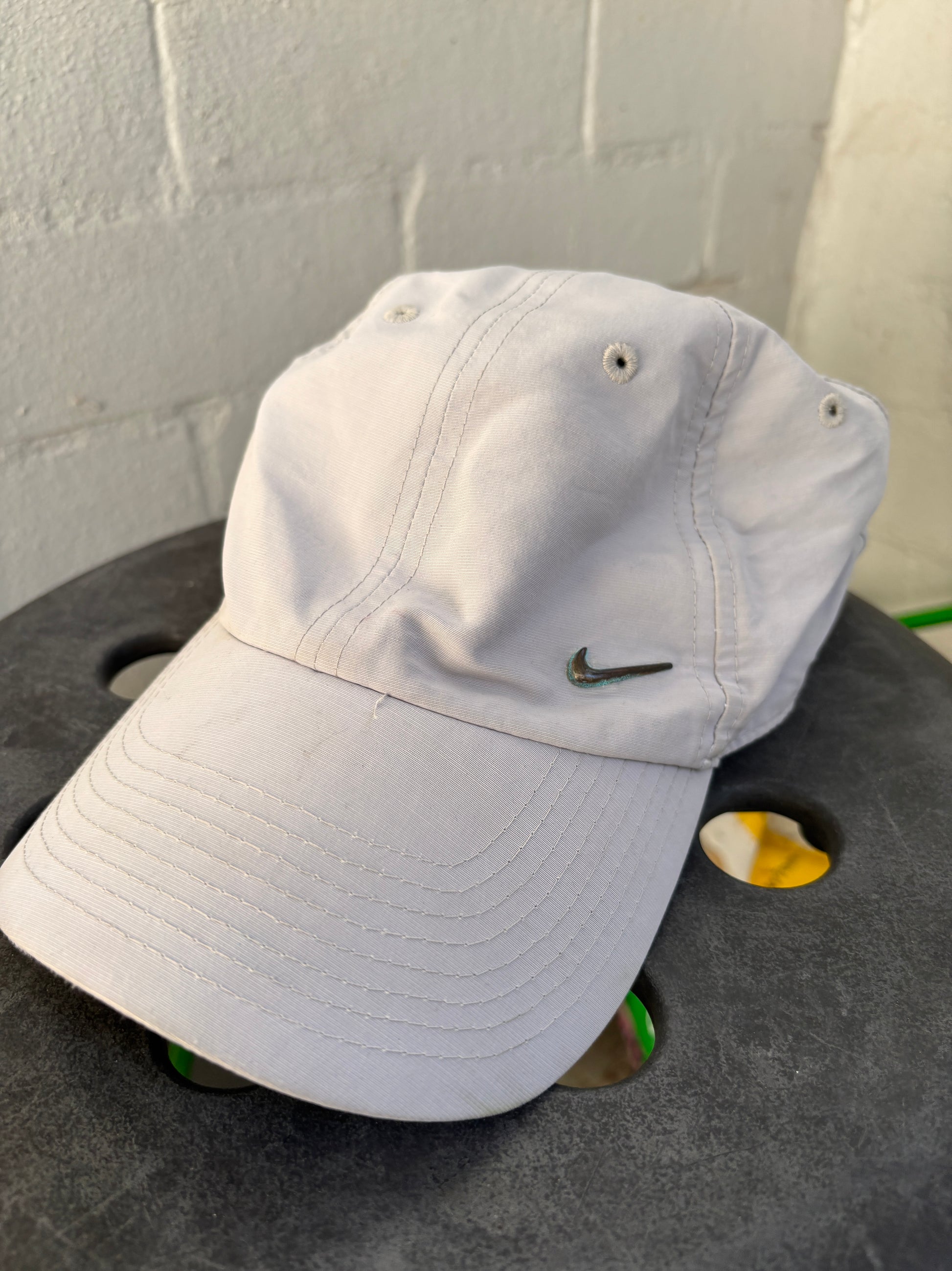 Nike Heritage 86 Cap Metal Swoosh Logo Adjustable Strap OSFM