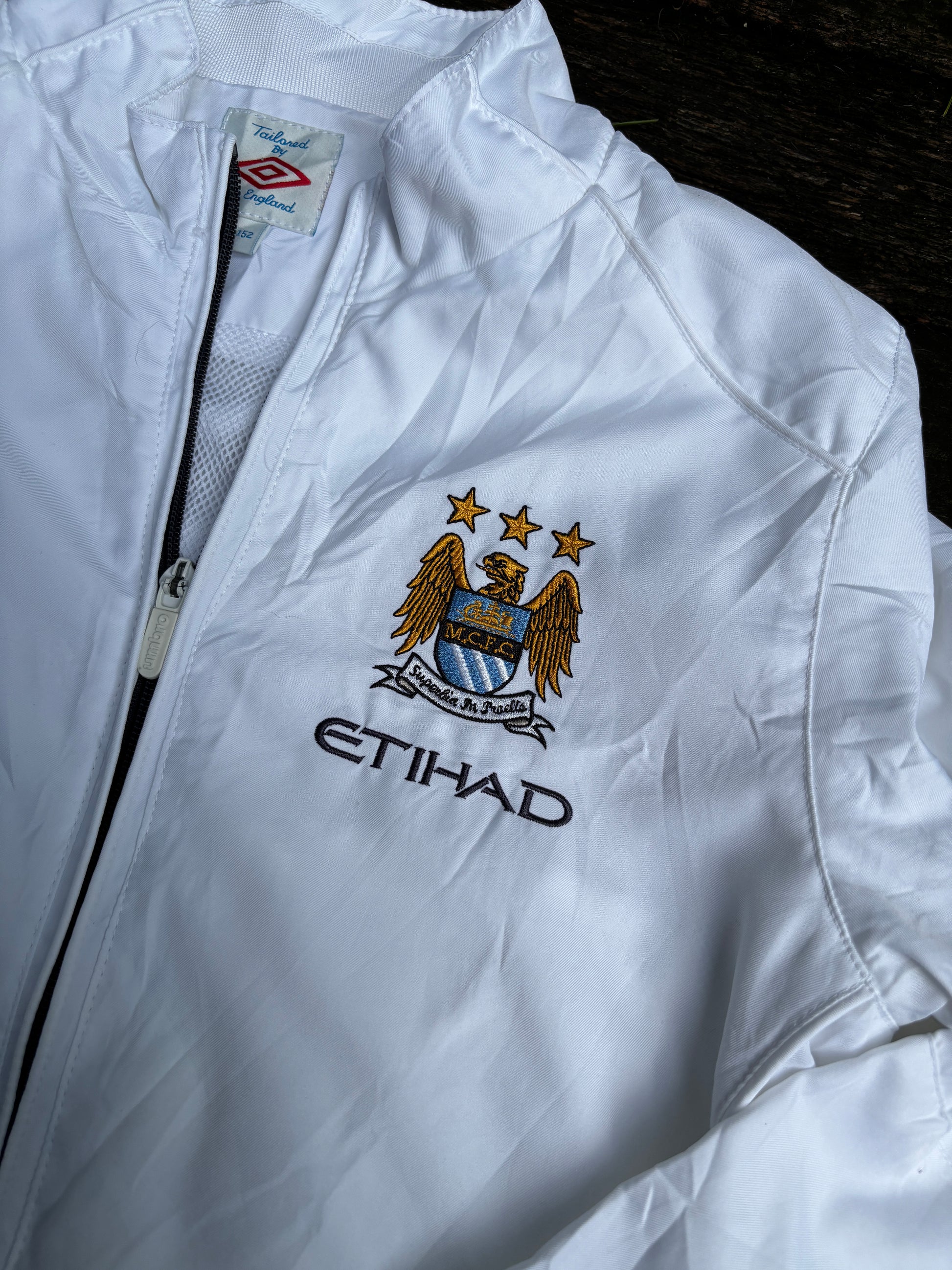 Manchester City Vintage Umbro Jacket Sz S