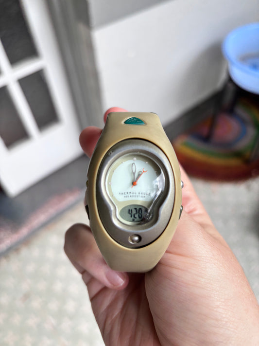 Vintage Y2K Nike ACG Thermal Gauge Watch OSFM Analogue Digital Working